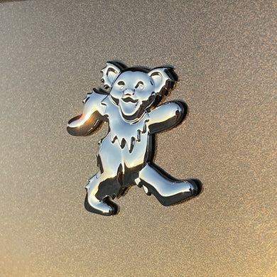 the 3 BEARS IN THE SADDLE CHROME BUNDLE - Grateful Fred   - Vehicle Emblems & Hood Ornaments