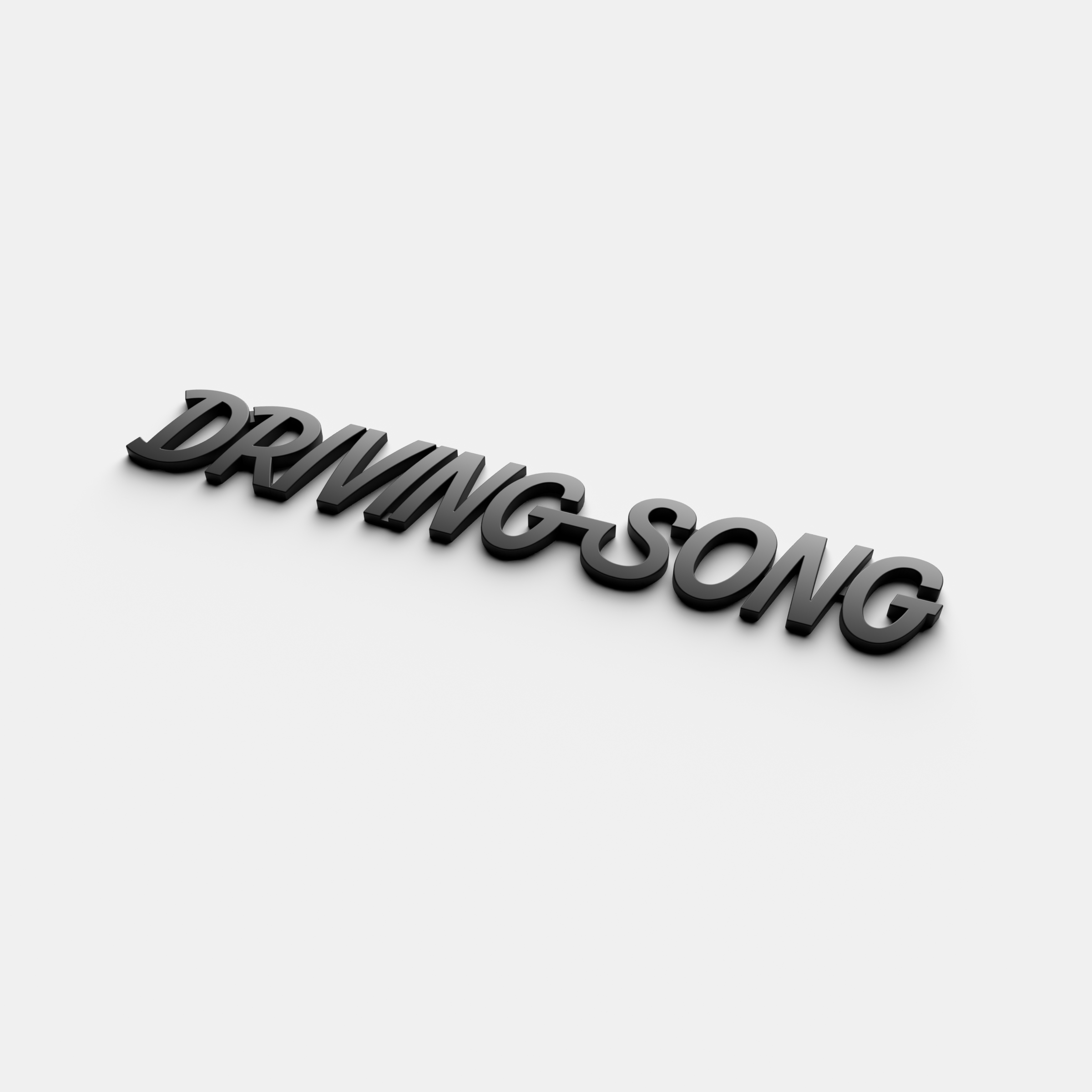 the DRIVING SONG BADGE - Grateful Fred - Vehicle Emblems & Hood Ornaments