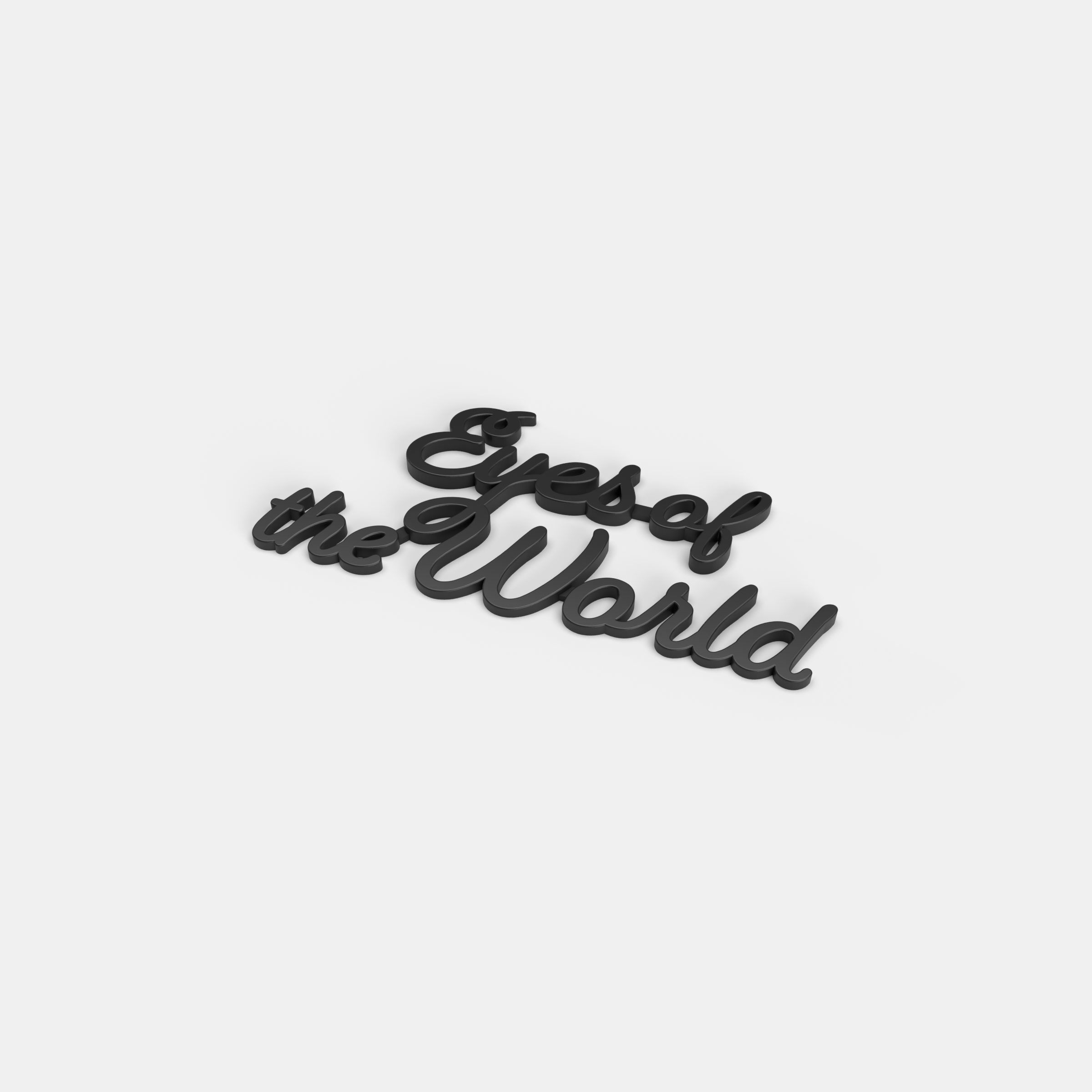 the EYES OF THE WORLD BADGE - Grateful Fred - Vehicle Emblems & Hood Ornaments
