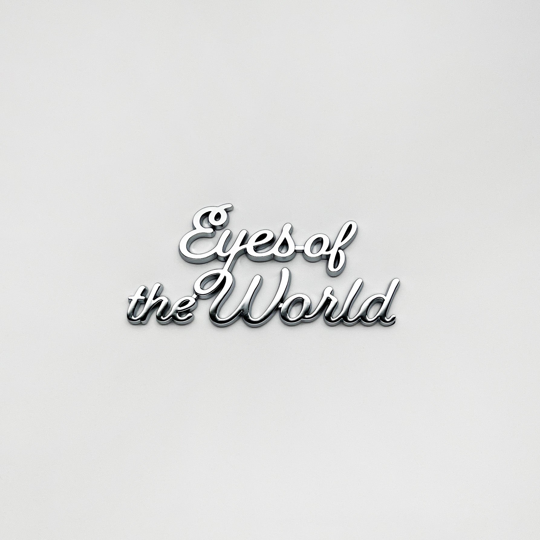 the EYES OF THE WORLD BADGE - Grateful Fred - Vehicle Emblems & Hood Ornaments