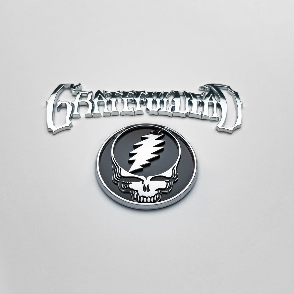 New Embroidery Grateful Dead Steal Your Face Logo Pin Collection Book Bag  300pin