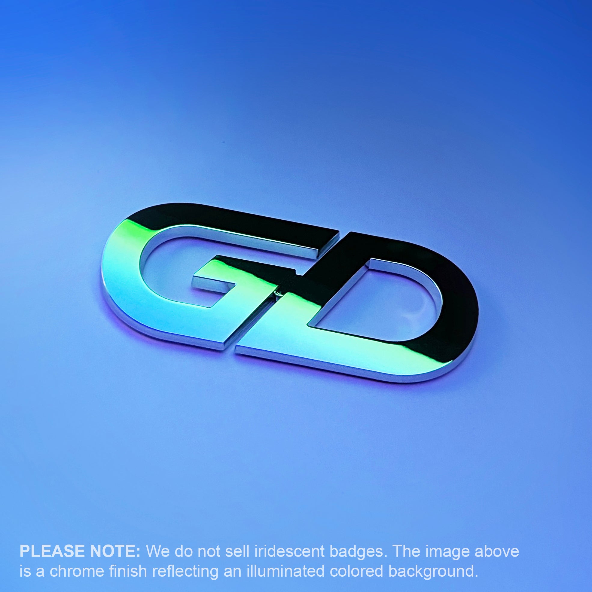 the GD CAPSULE BADGE - Grateful Fred   - Vehicle Emblems & Hood Ornaments
