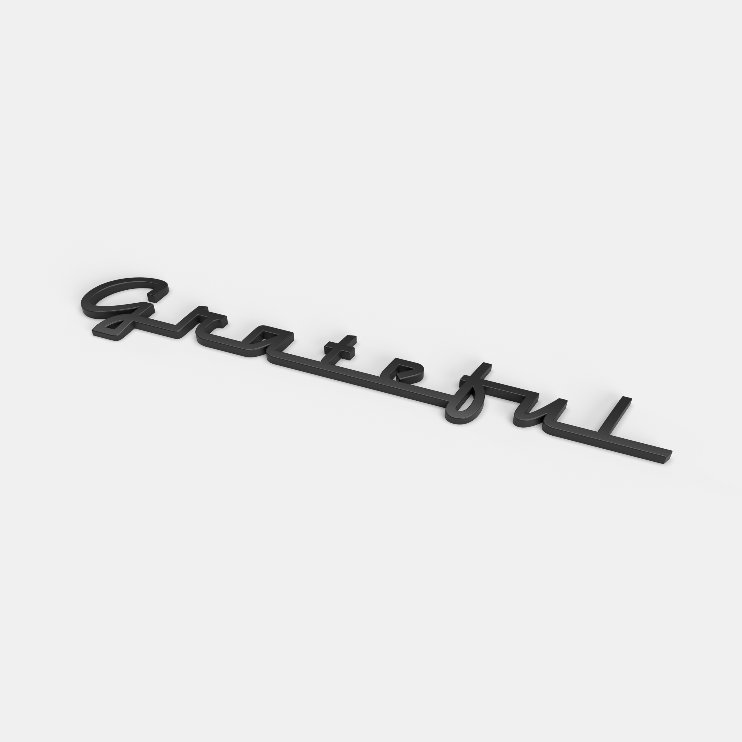 the GRATEFUL BADGE - Grateful Fred - Vehicle Emblems & Hood Ornaments