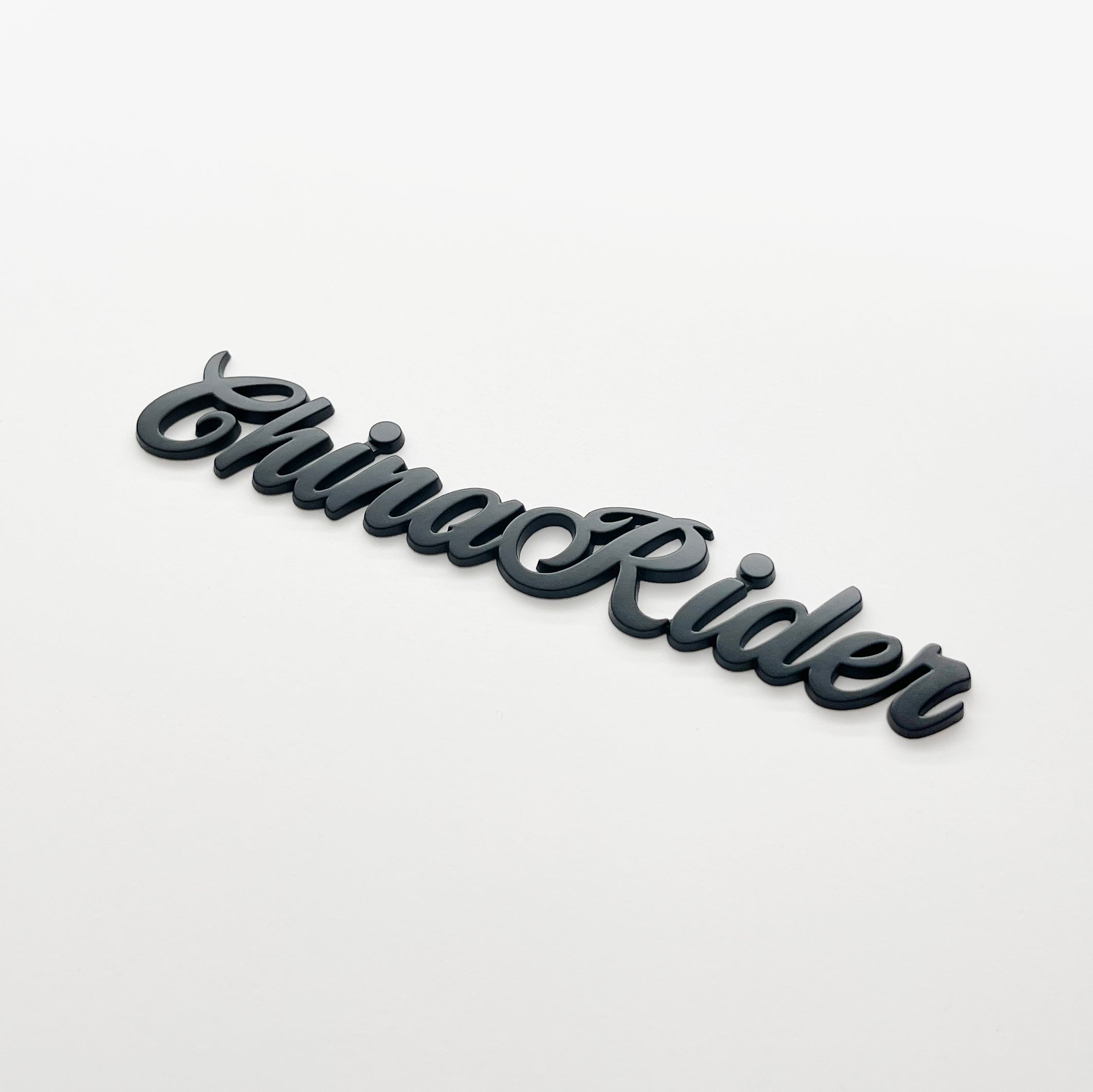 the CHINA RIDER BADGE - Grateful Fred - Vehicle Emblems & Hood Ornaments