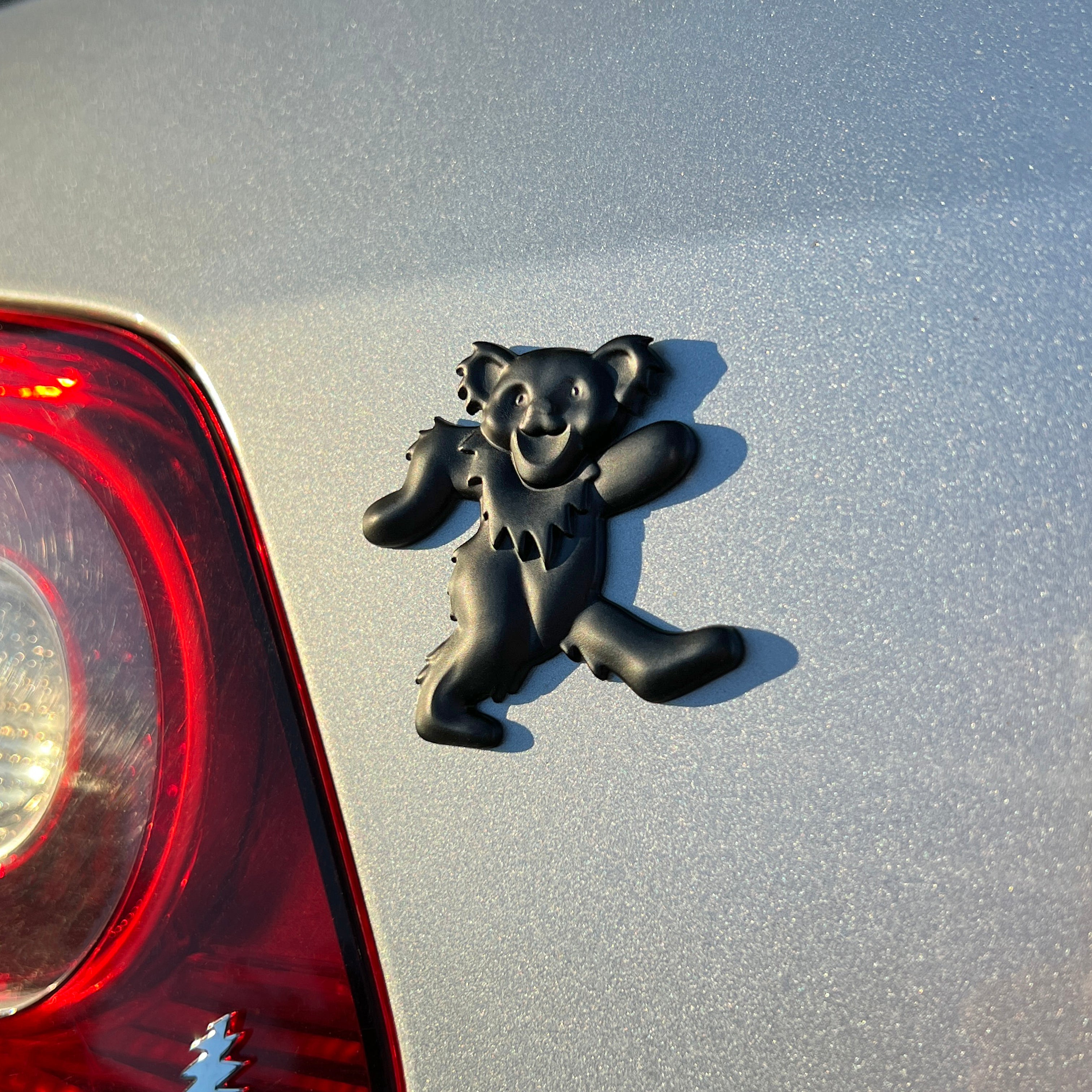 the BEAR BADGE - Grateful Fred - Vehicle Emblems & Hood Ornaments