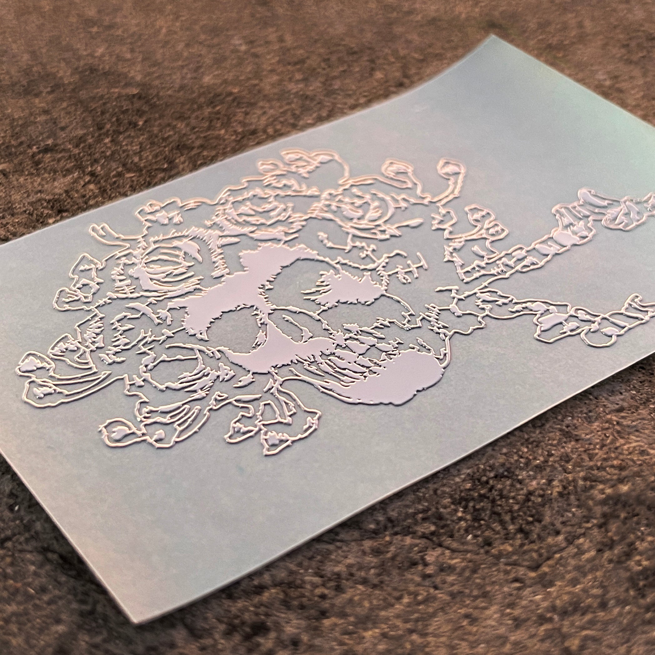 the METAL BERTHA - Grateful Fred - Decorative Stickers