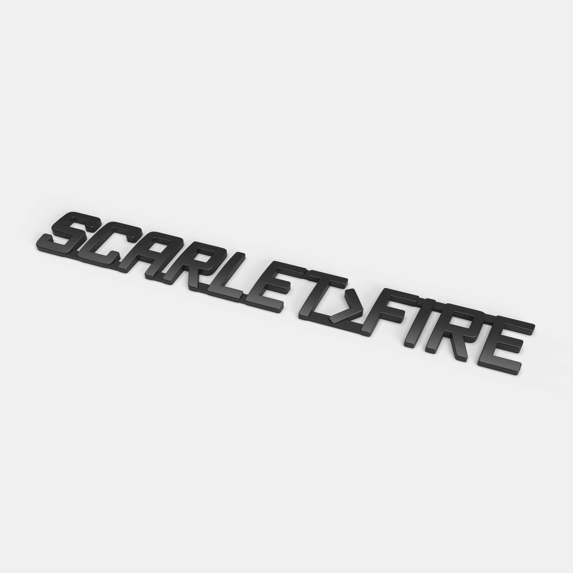 the SCARLET>FIRE BADGE - Grateful Fred - Vehicle Emblems & Hood Ornaments