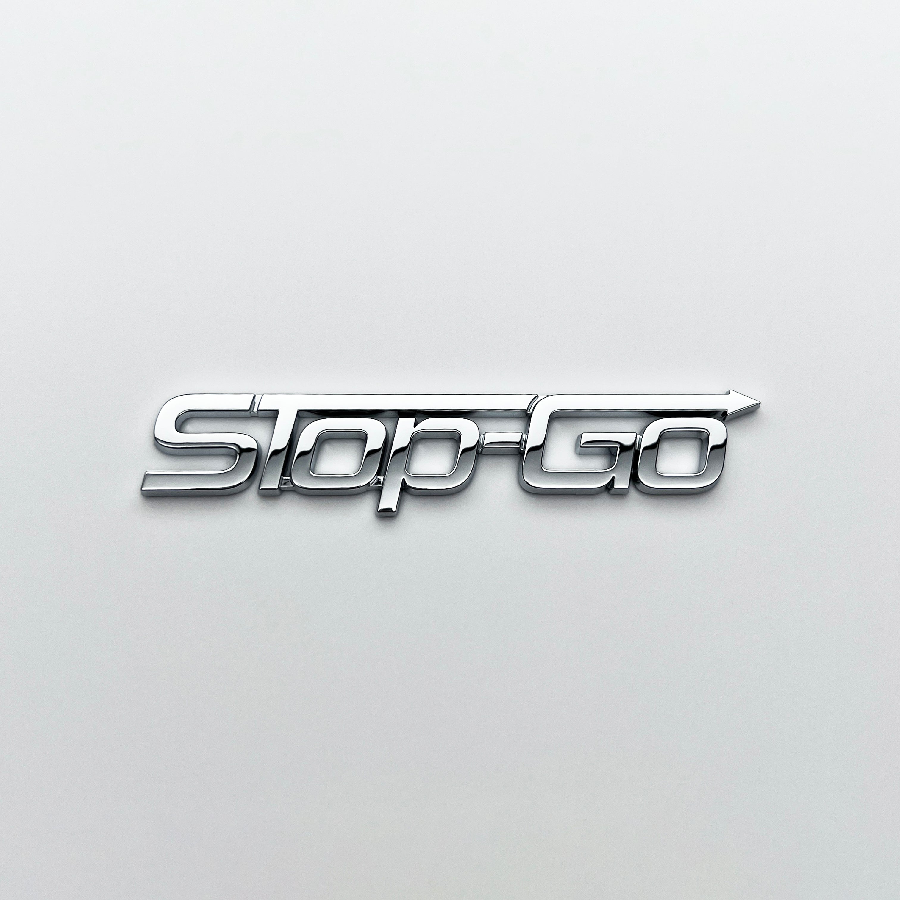 the STOP-GO BADGE - Grateful Fred - Vehicle Emblems & Hood Ornaments