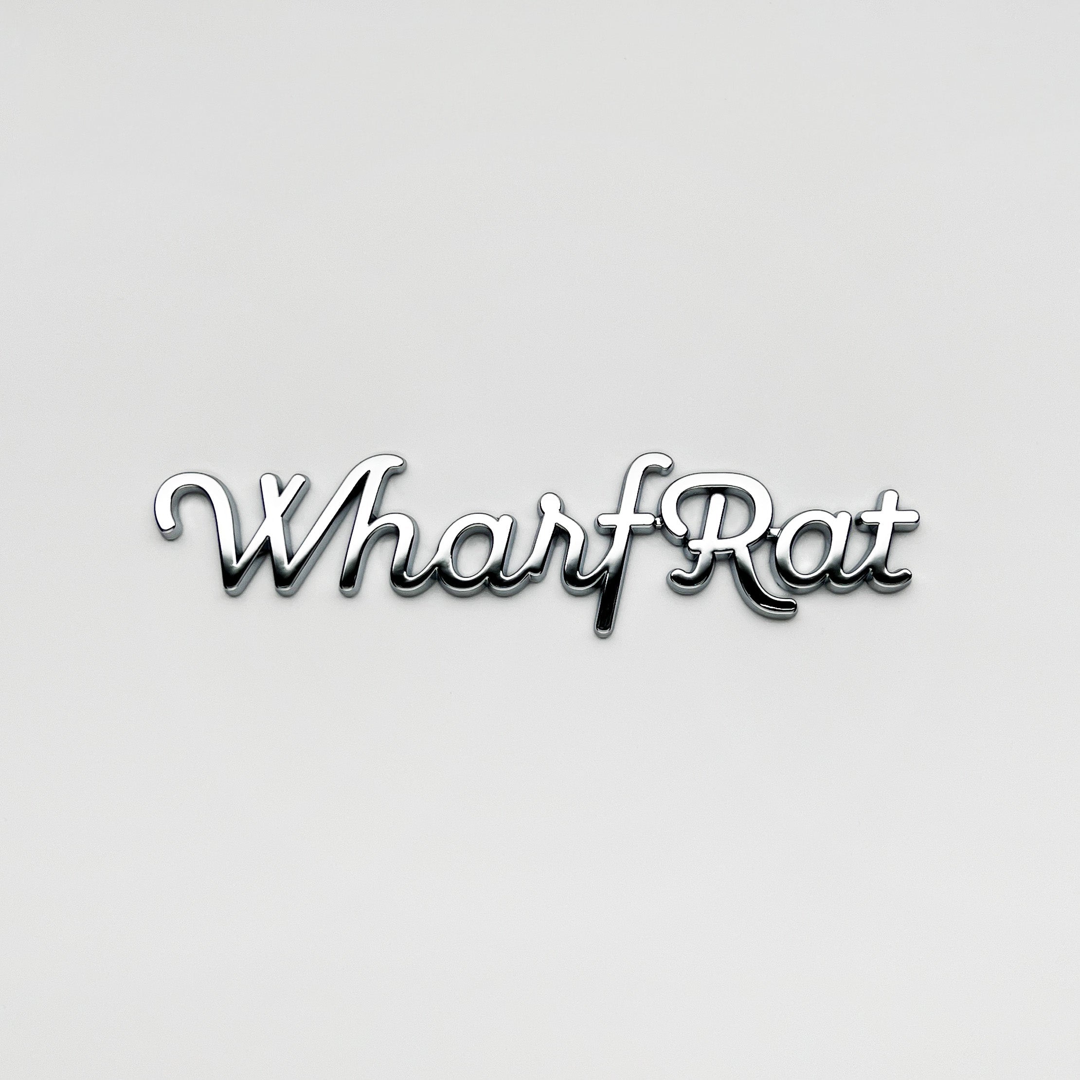 the WHARF RAT BADGE - Grateful Fred - Vehicle Emblems & Hood Ornaments