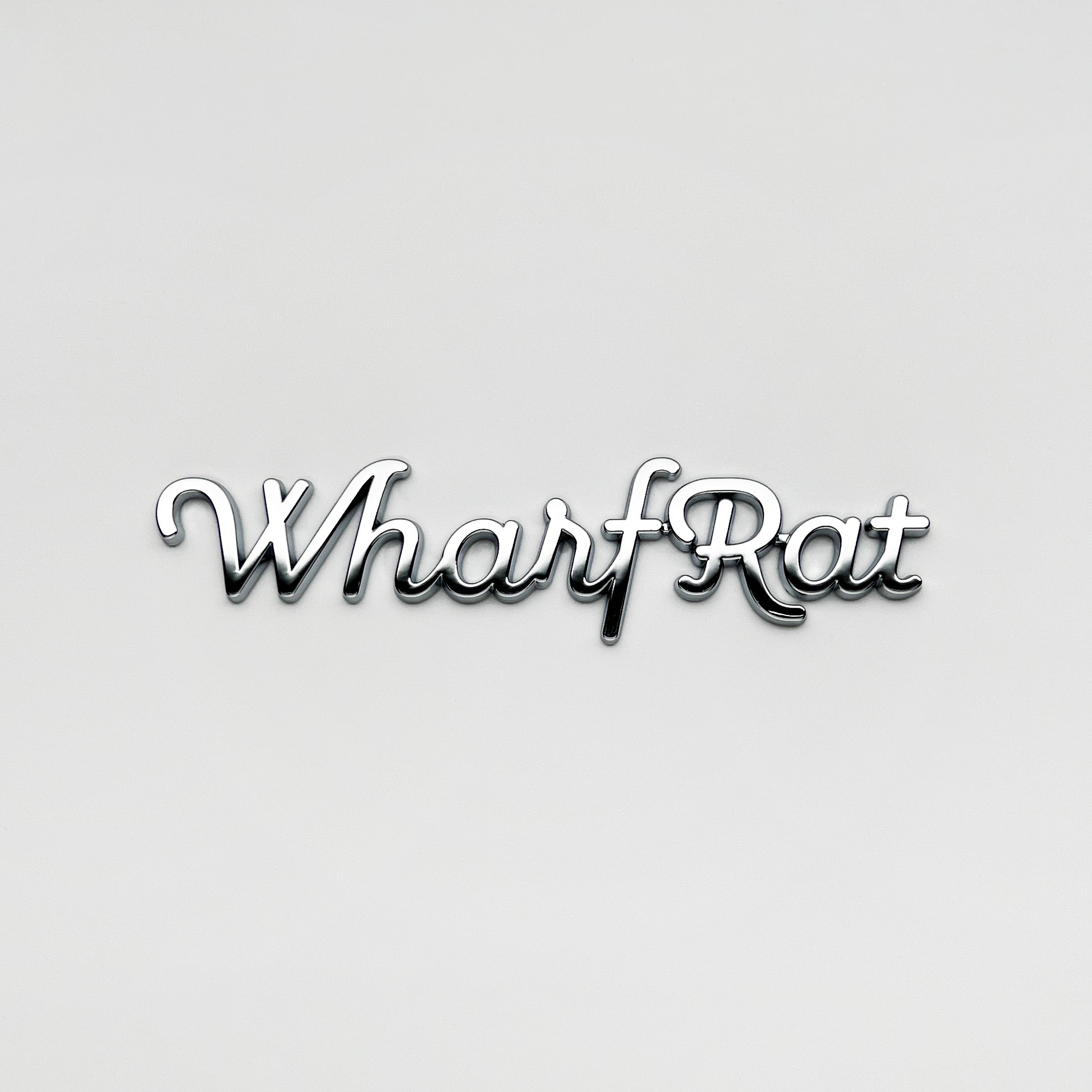 the WHARF RAT BADGE - Grateful Fred - Vehicle Emblems & Hood Ornaments