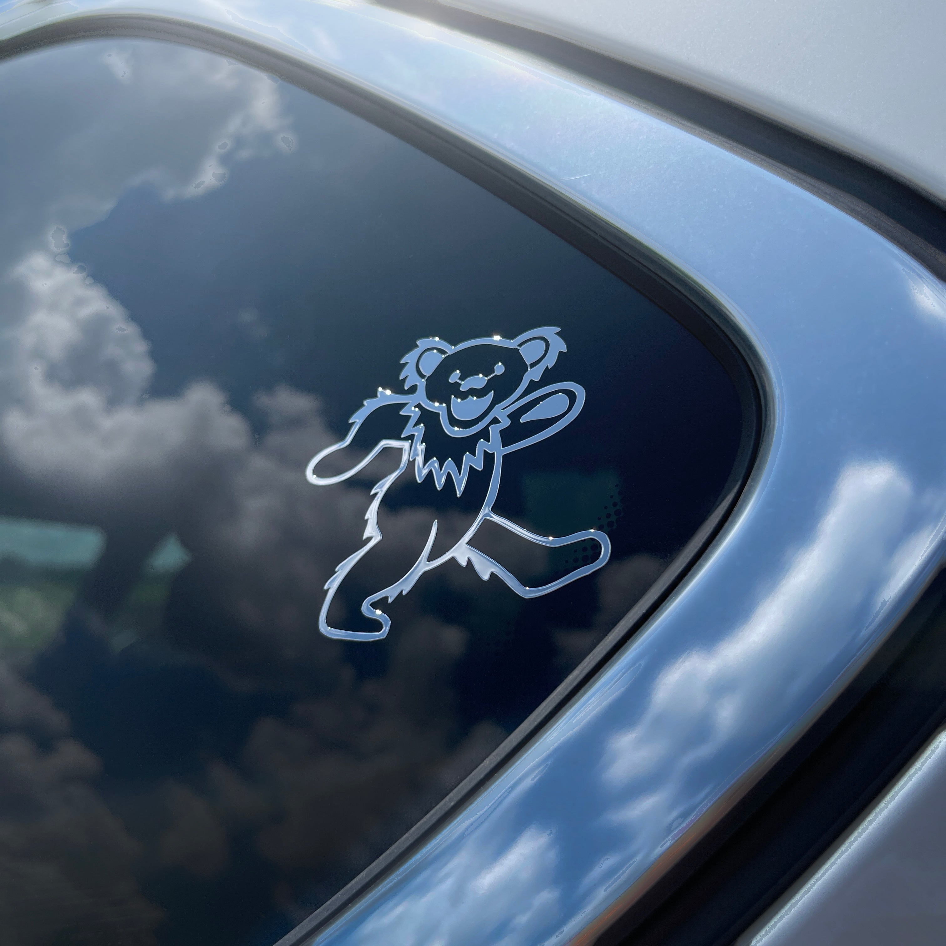 the METAL MARCHING BEAR - Grateful Fred - Decorative Stickers