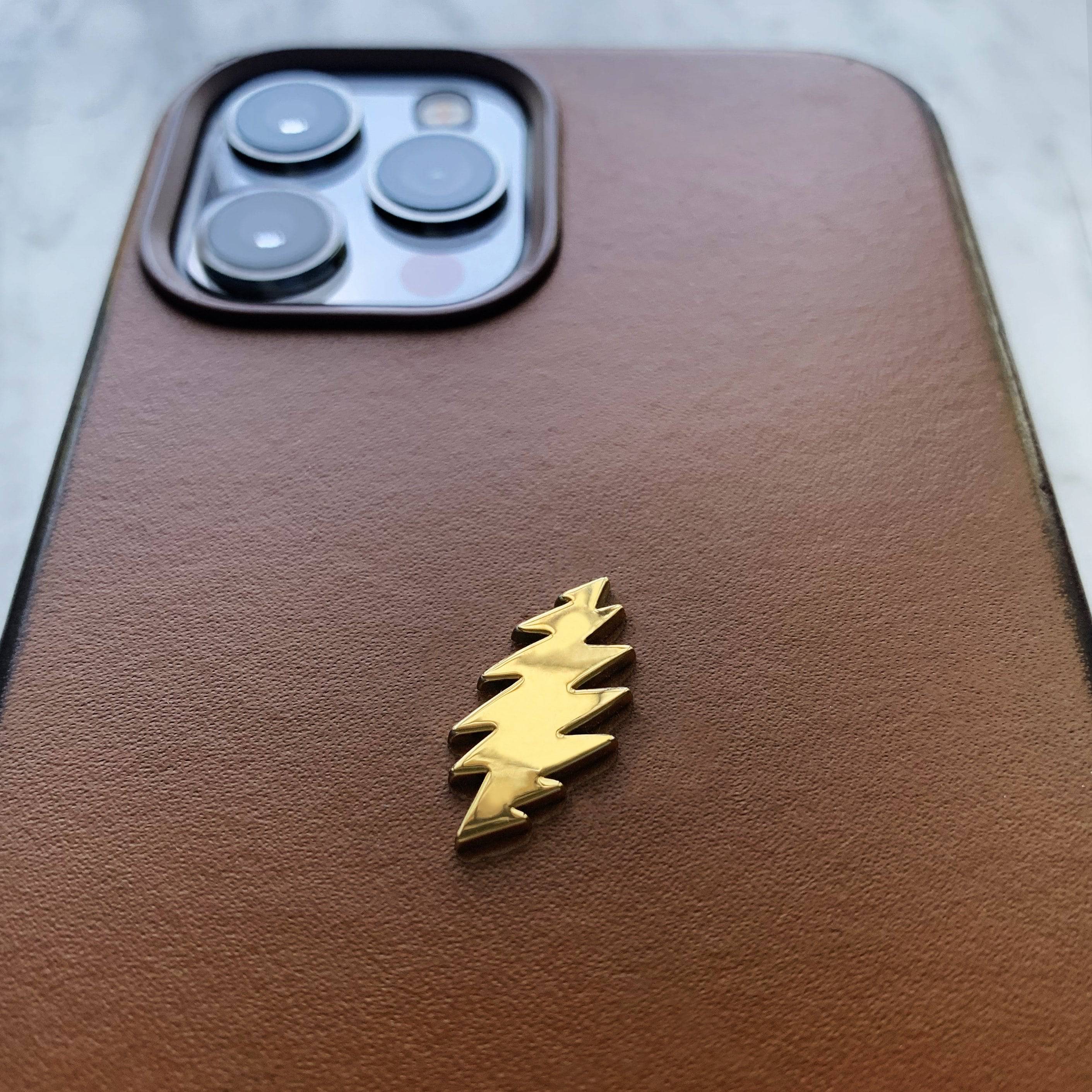 MICRO BOLT BUNDLE - Grateful Fred - Grateful Dead Chrome MIcro Bolt Emblem Badge