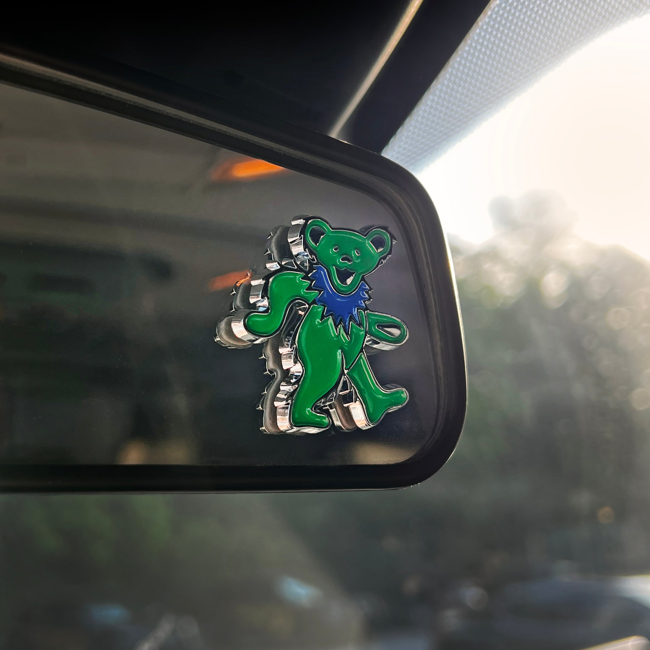the BEAR BADGE 5 PACK - Grateful Fred - Vehicle Emblems & Hood Ornaments