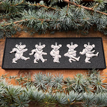 Load image into Gallery viewer, the 5 METAL BEARS ORNAMENT SET - Grateful Fred   - Ornament
