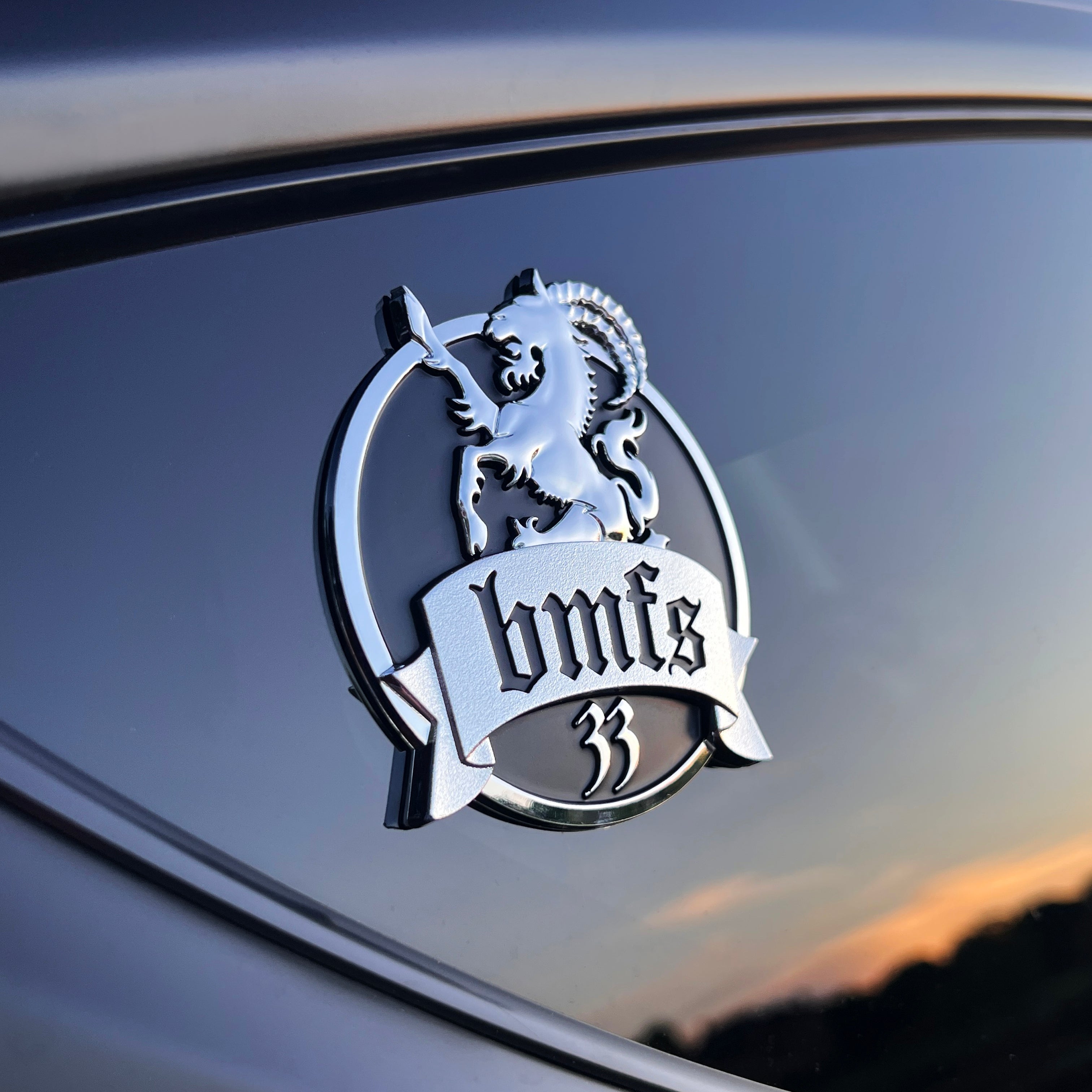 the BMFS GOAT BADGE - Grateful Fred   - Badge