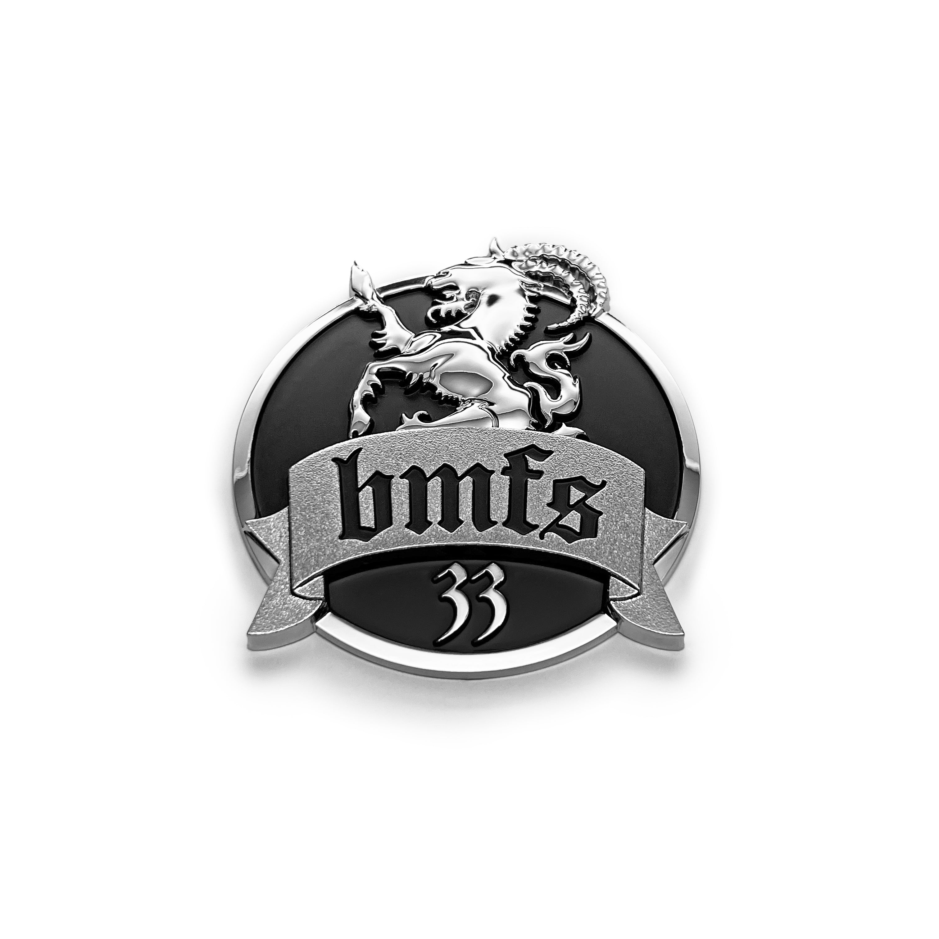 the BMFS GOAT BADGE - Grateful Fred   - Badge