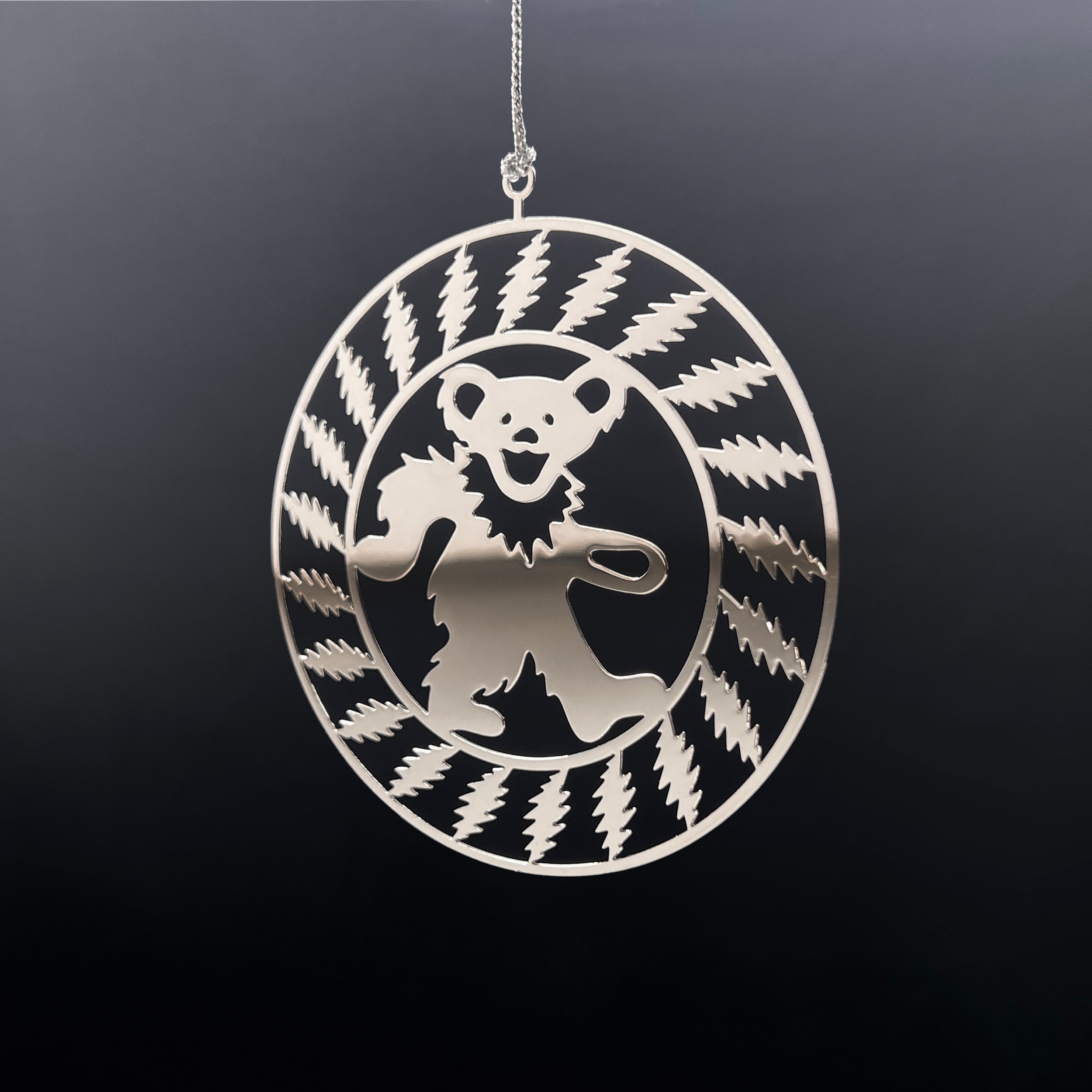 the BEAR & BOLTS ORNAMENT - Grateful Fred   - Ornament