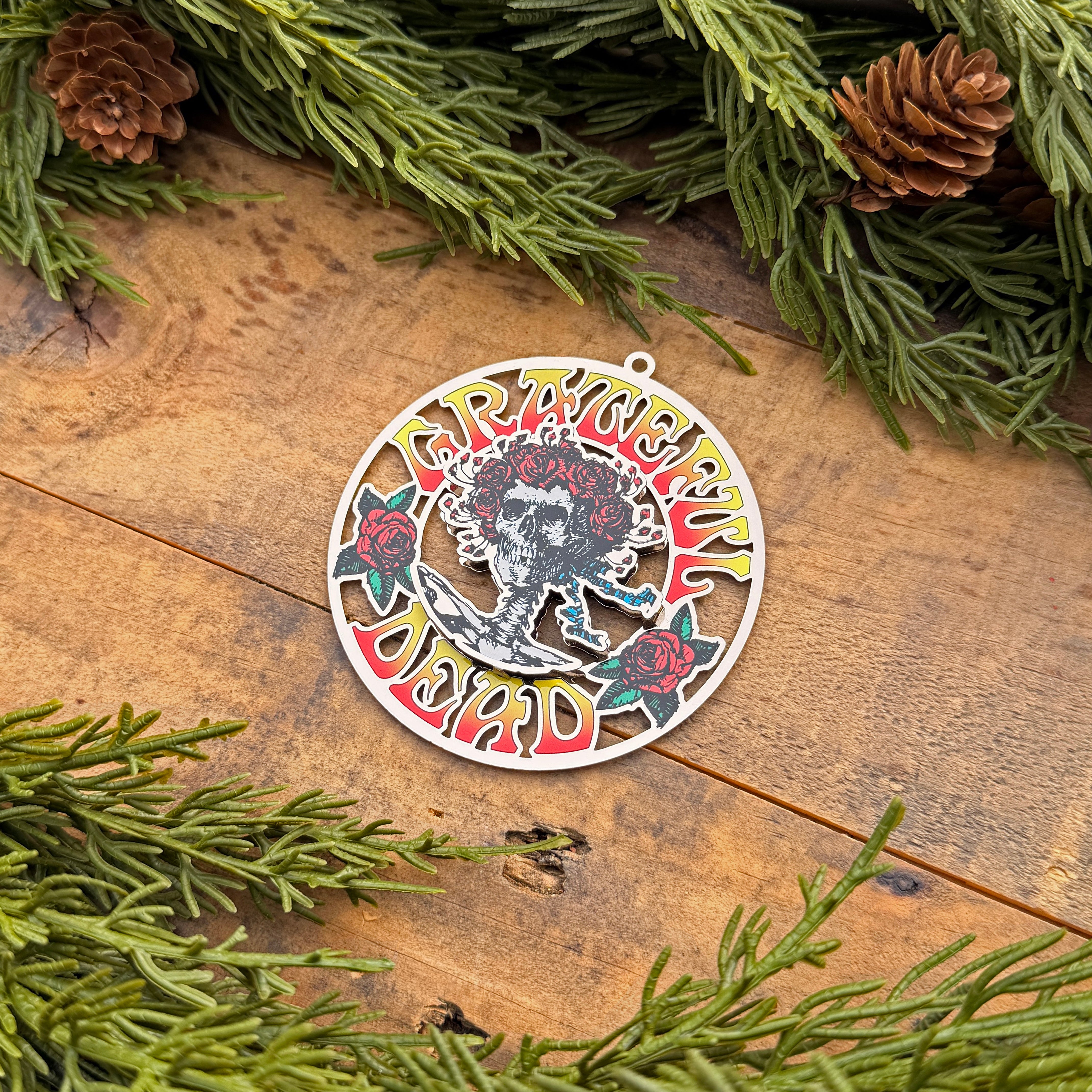 the LAYERED BERTHA ORNAMENT - Grateful Fred   - Ornament