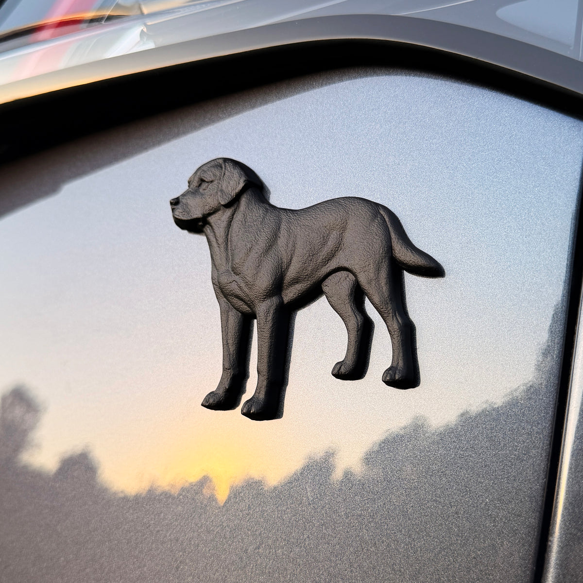 the BLACK LAB BADGE - Grateful Fred   - Badge