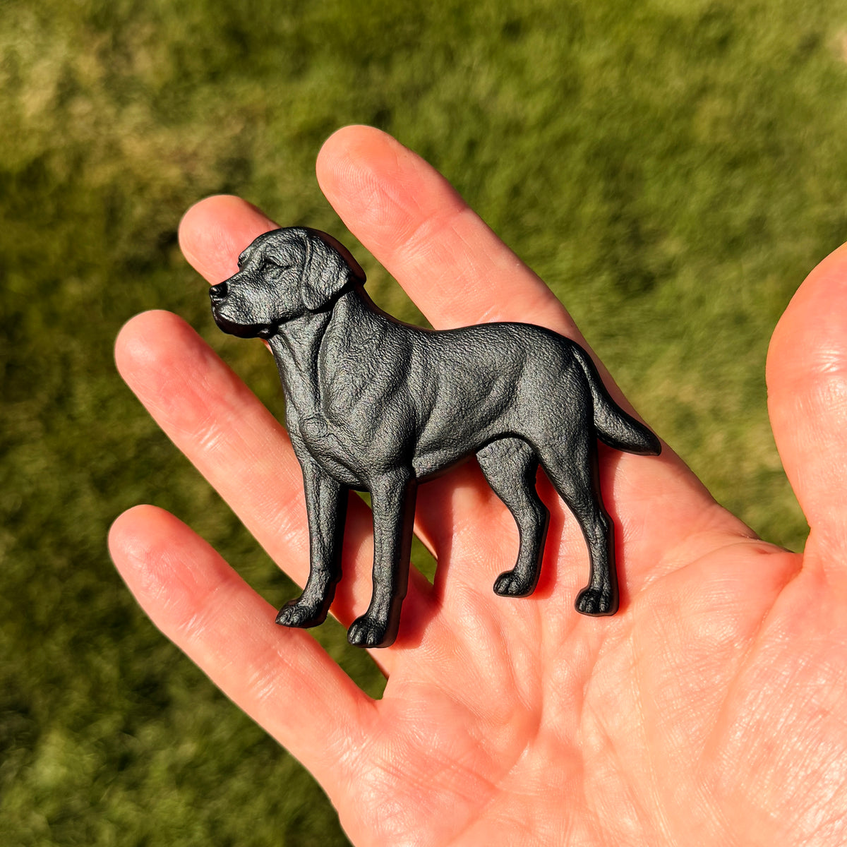 the BLACK LAB BADGE - Grateful Fred   - Badge