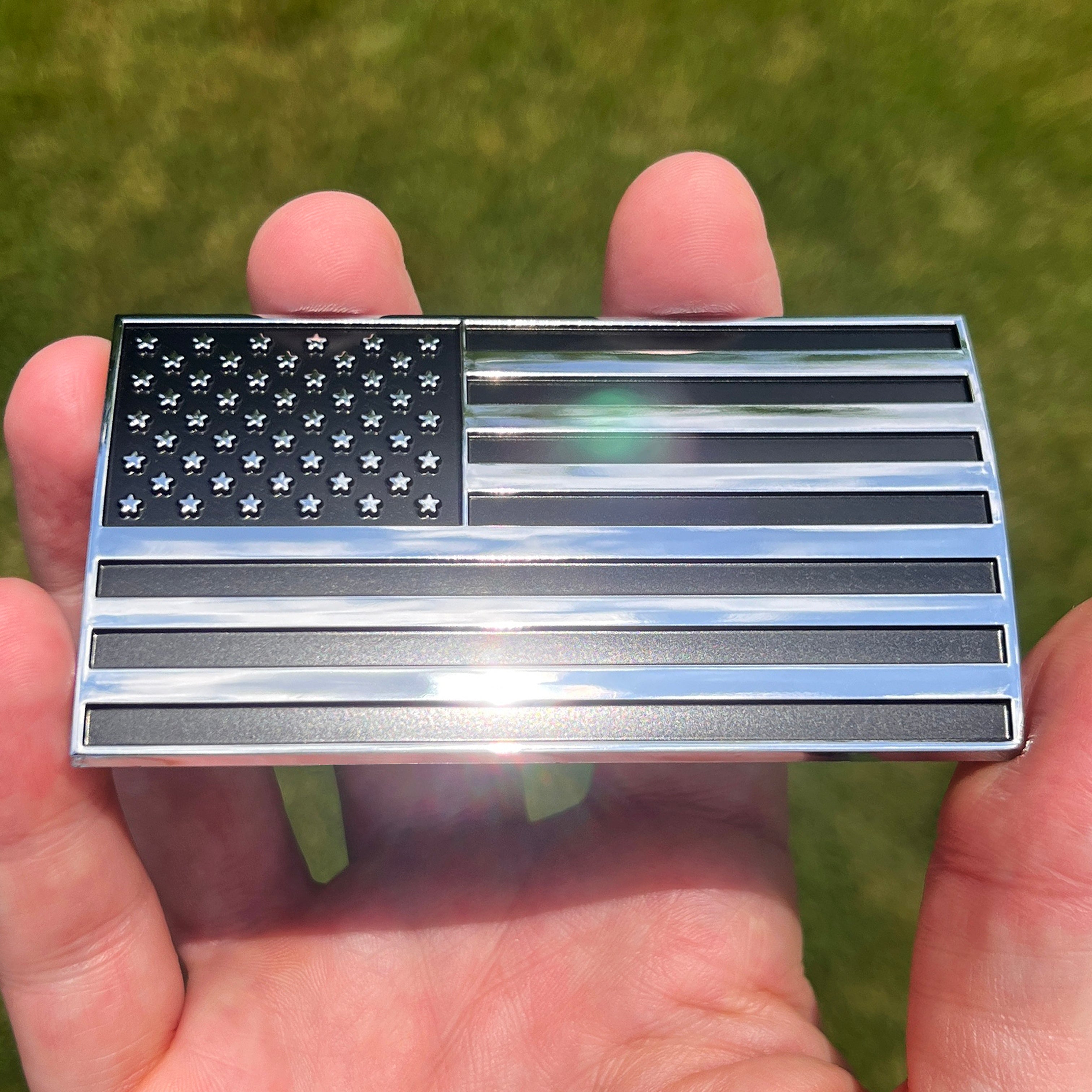 the AMERICAN FLAG BADGE - Grateful Fred   - Badge