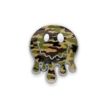 Load image into Gallery viewer, the MELTY SMILEY FACE BADGE - Grateful Fred   - Badge
