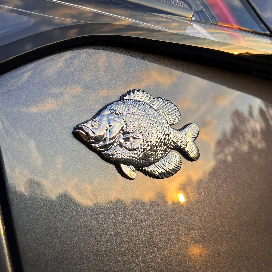 the CRAPPIE BADGE