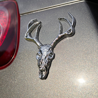 the DEER SKULL BADGE - Grateful Fred   - Badge