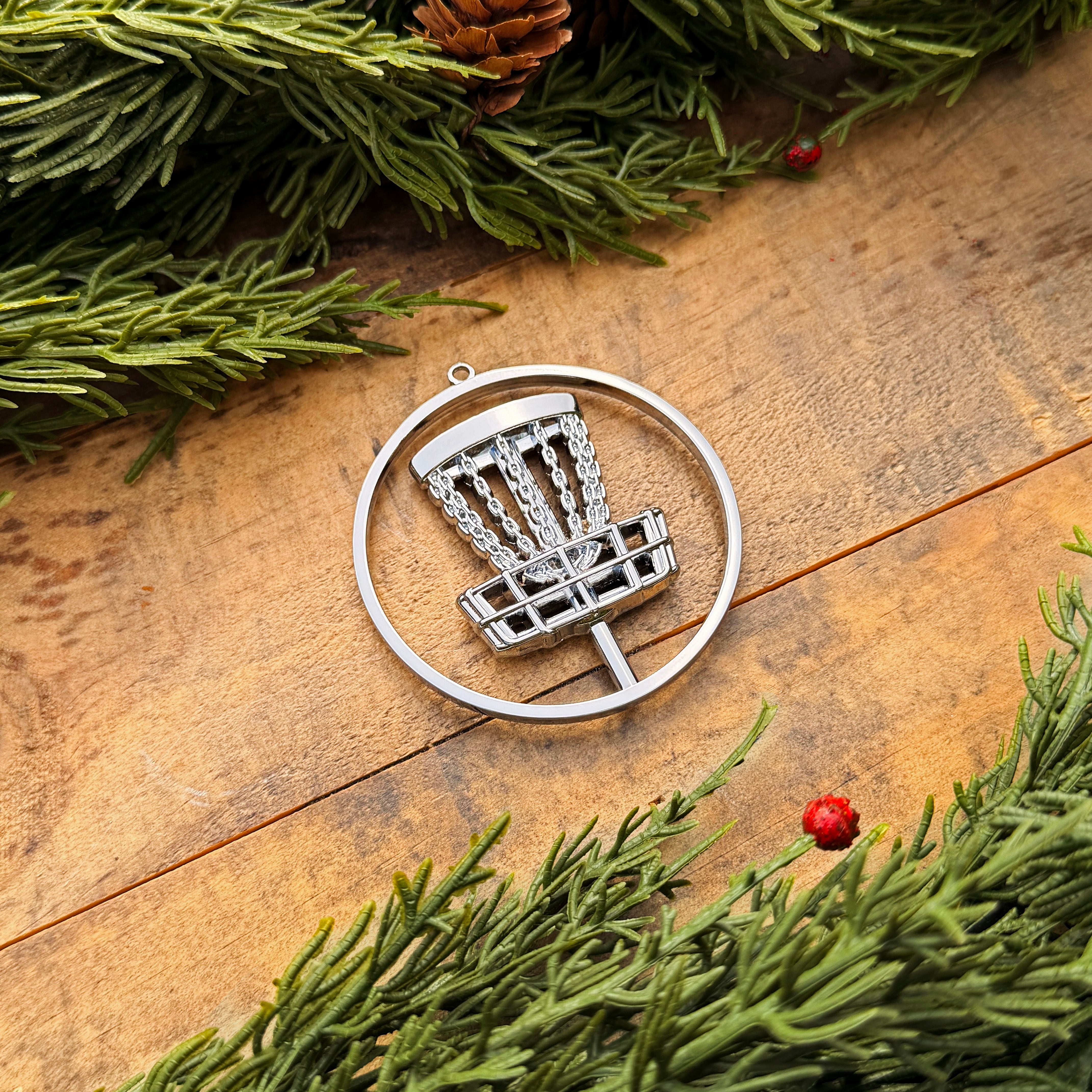 the DISC GOLF ORNAMENT - Grateful Fred   - Ornament