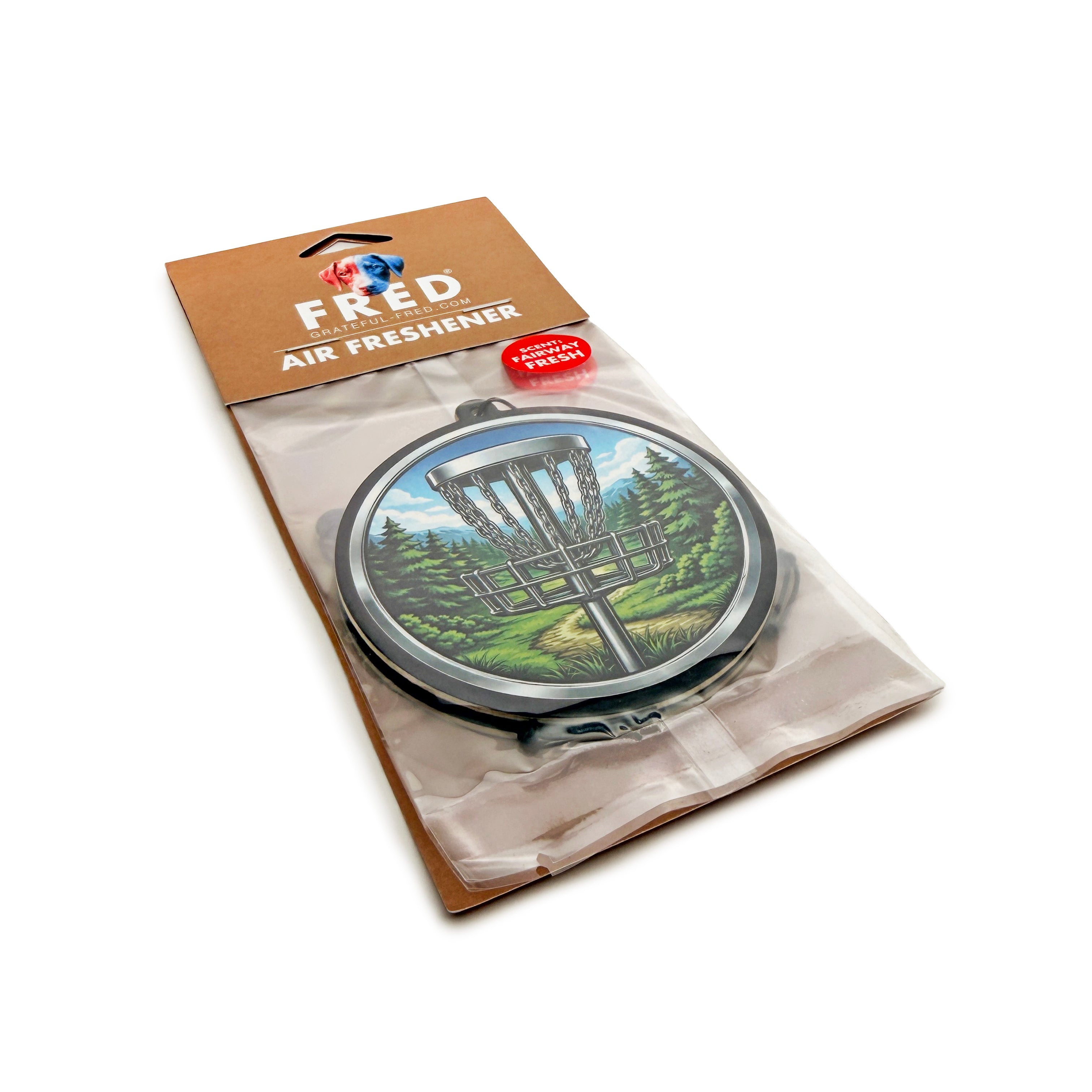 the DISC GOLF AIR FRESHENER - 2 PACK - Grateful Fred   - 