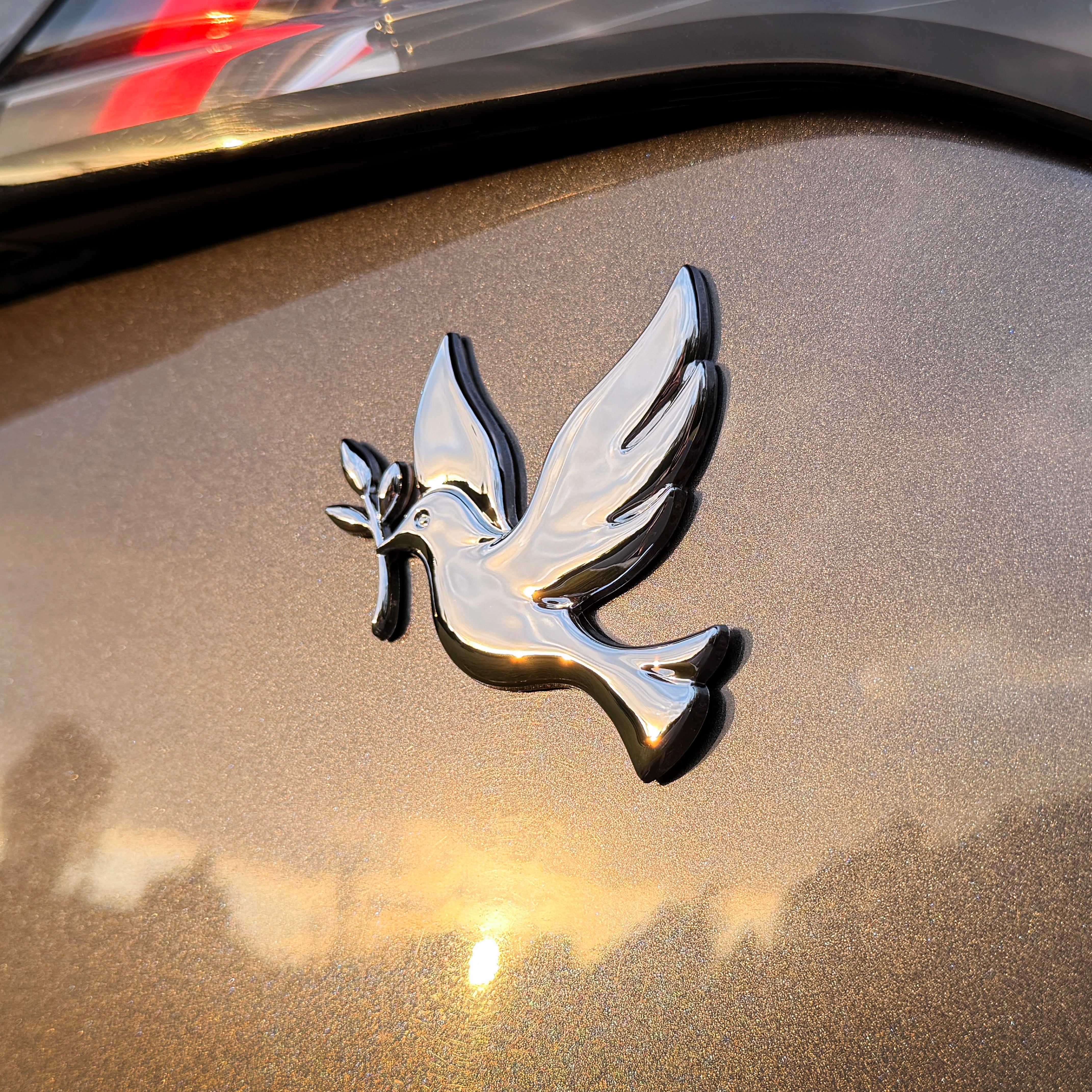 the DOVE OF PEACE BADGE - Grateful Fred   - 