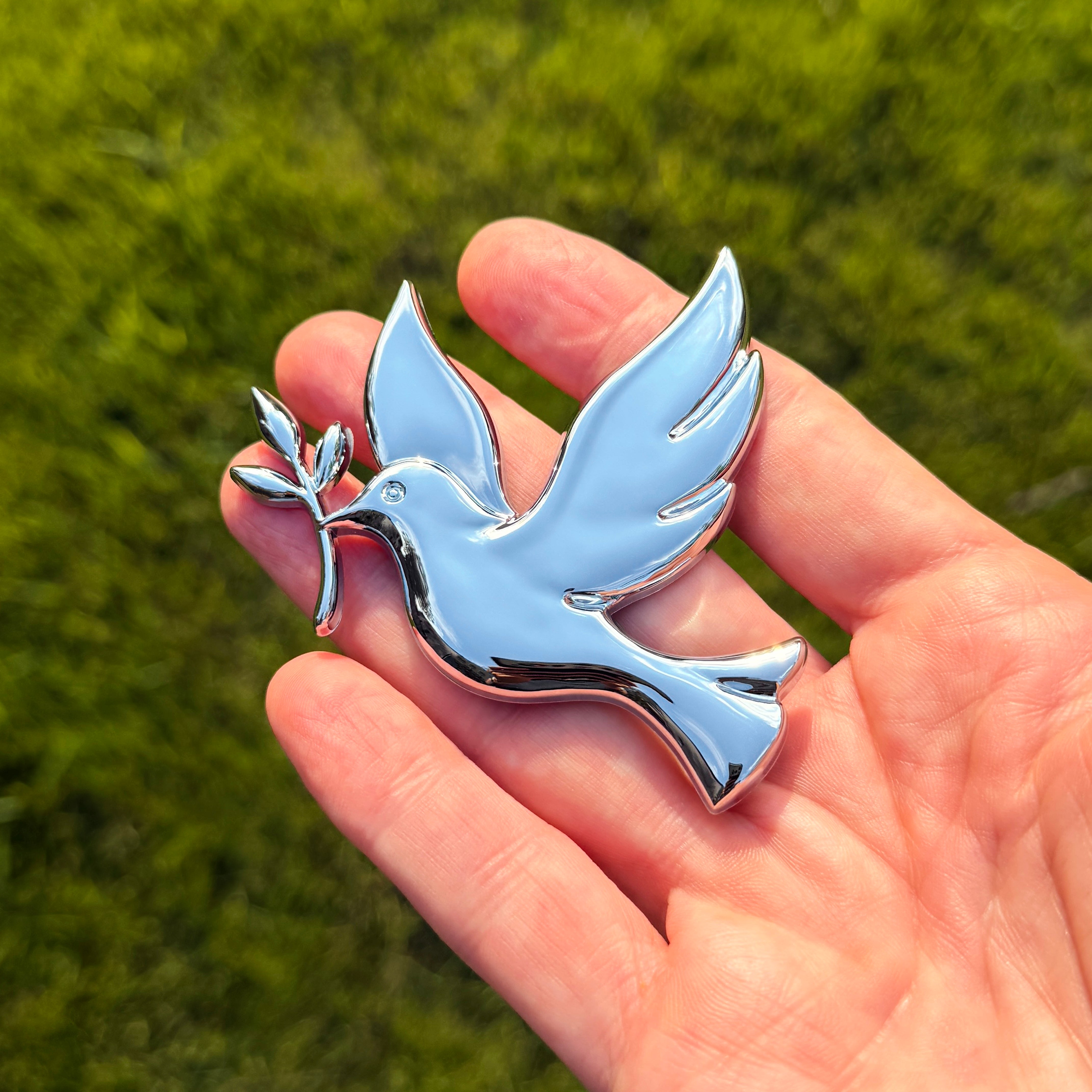 the DOVE OF PEACE BADGE - Grateful Fred   - 