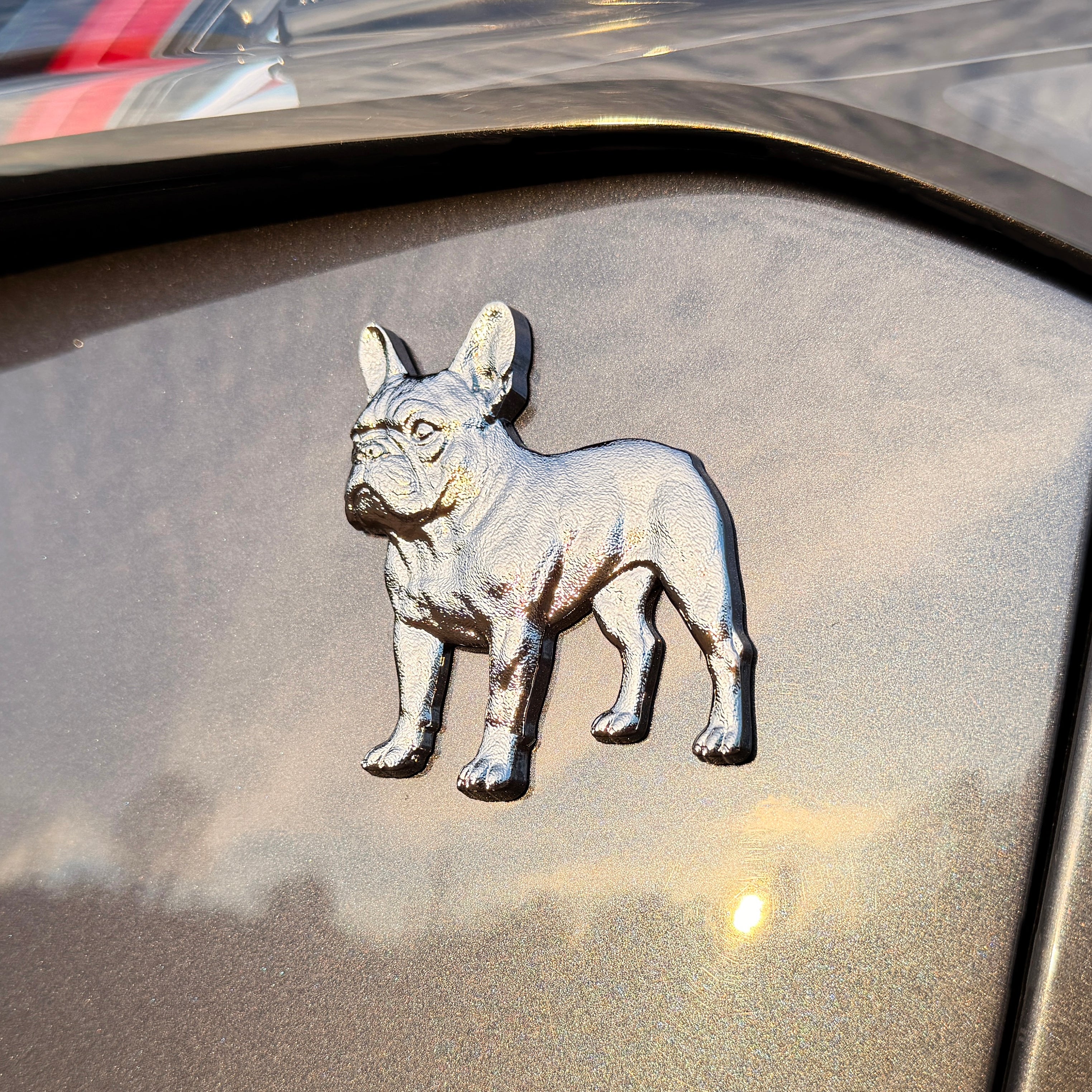 the FRENCH BULLDOG BADGE - Grateful Fred   - 