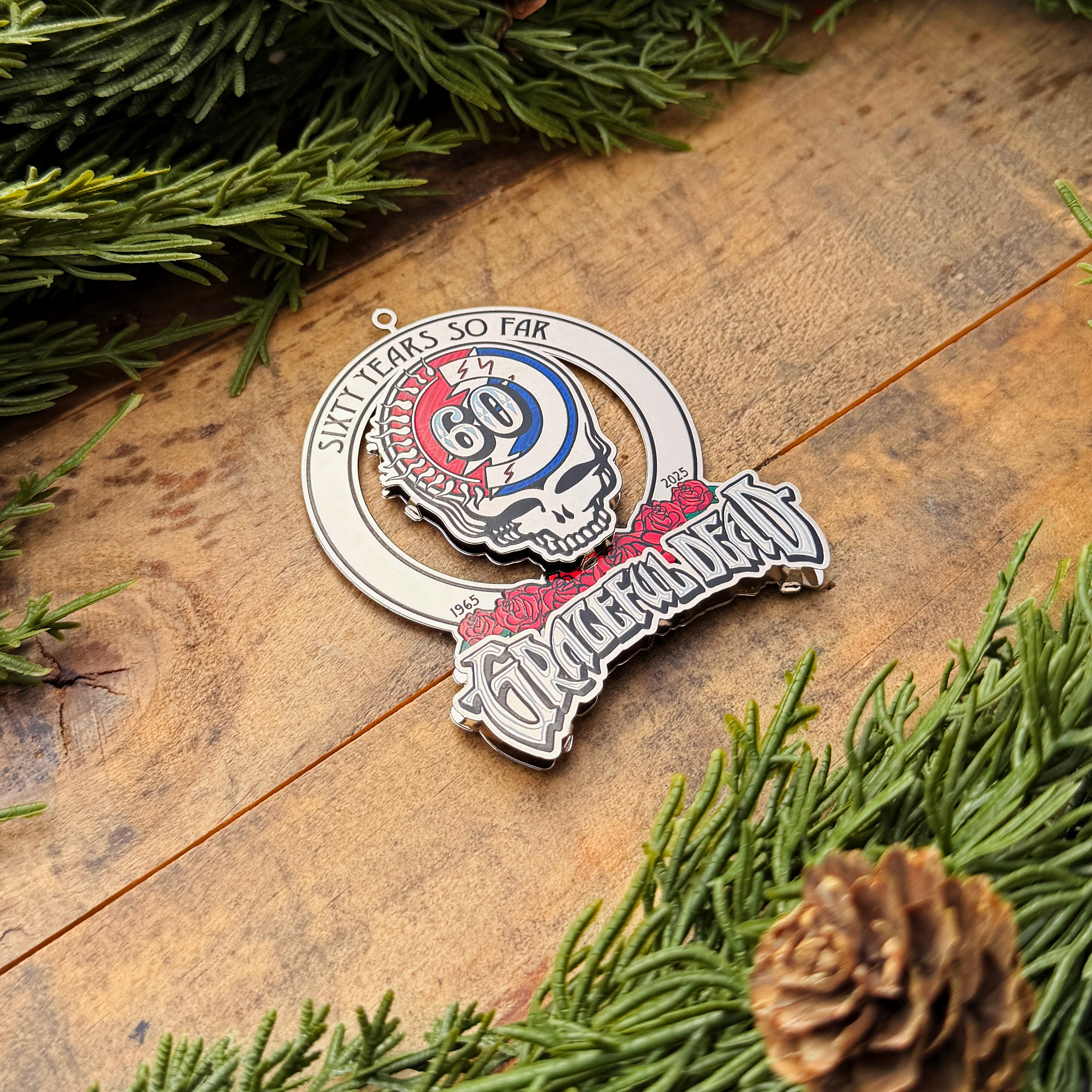 the LIMITED EDITION GRATEFUL DEAD 60 ORNAMENT - Grateful Fred   - Ornament