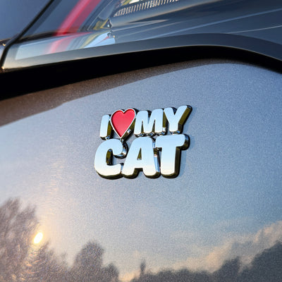 the I ♥️ MY CAT BADGE