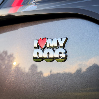 the I ♥️ MY DOG BADGE