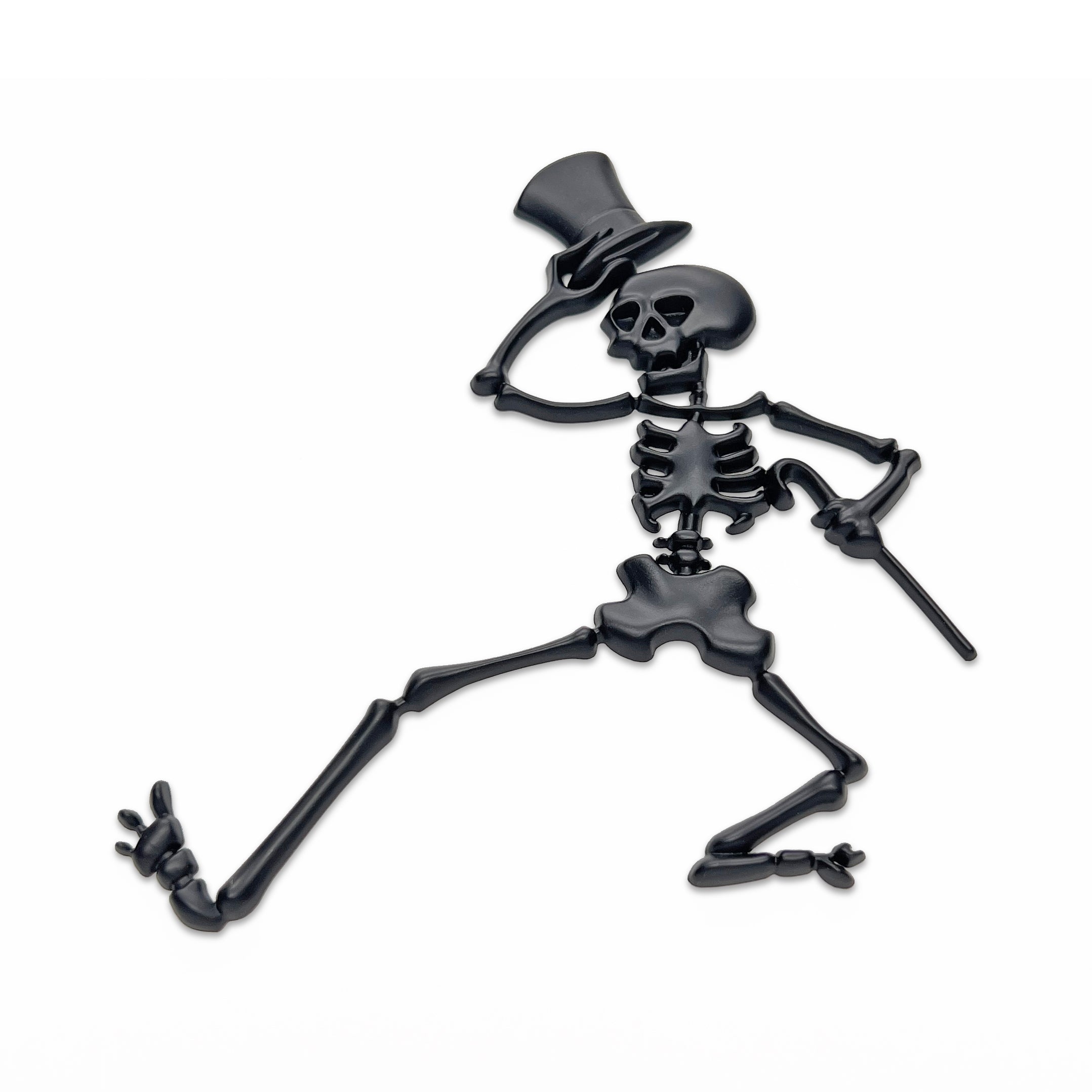 the DANCING SKELETON BADGE - Grateful Fred   - Badge