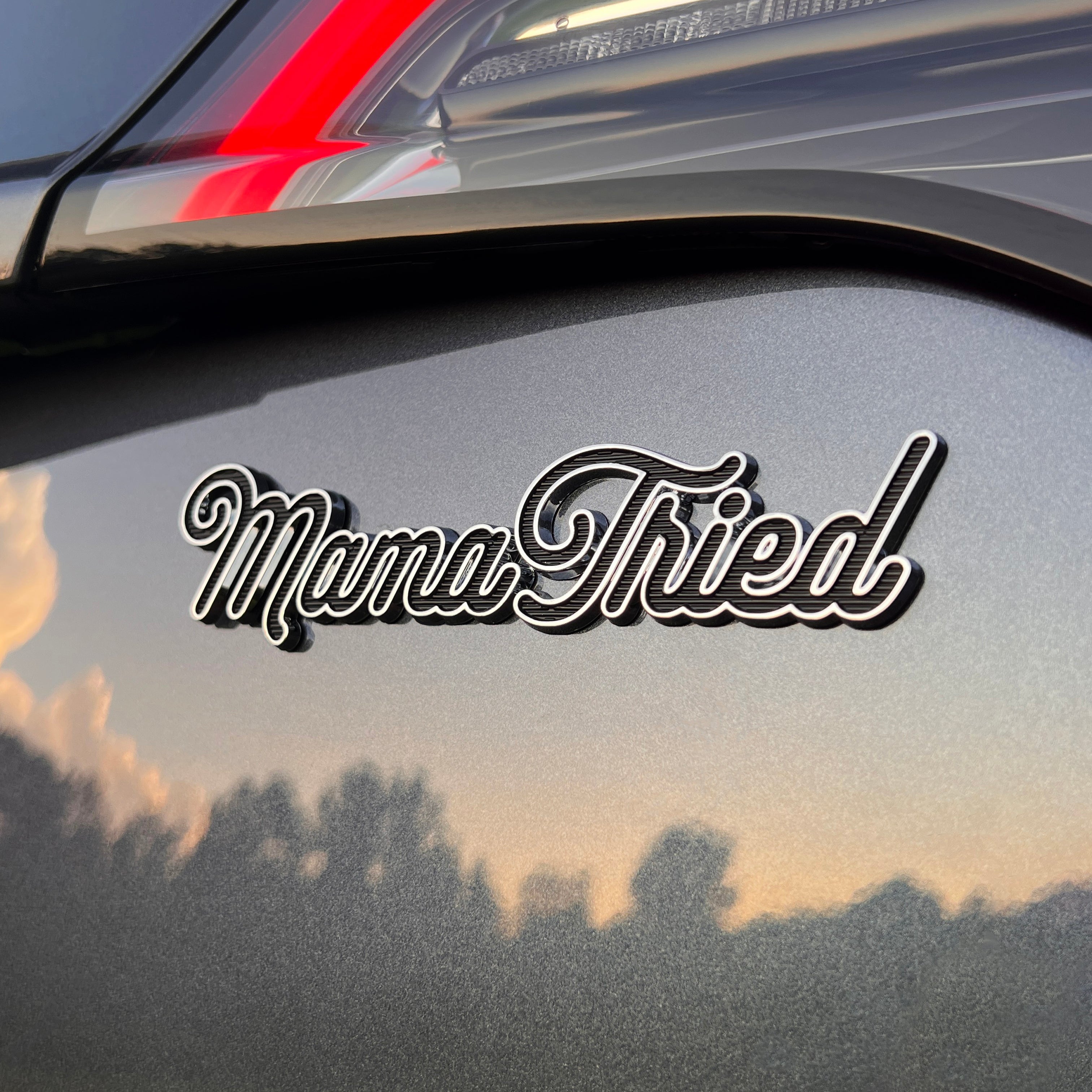 the MAMA TRIED BADGE - Grateful Fred   - 