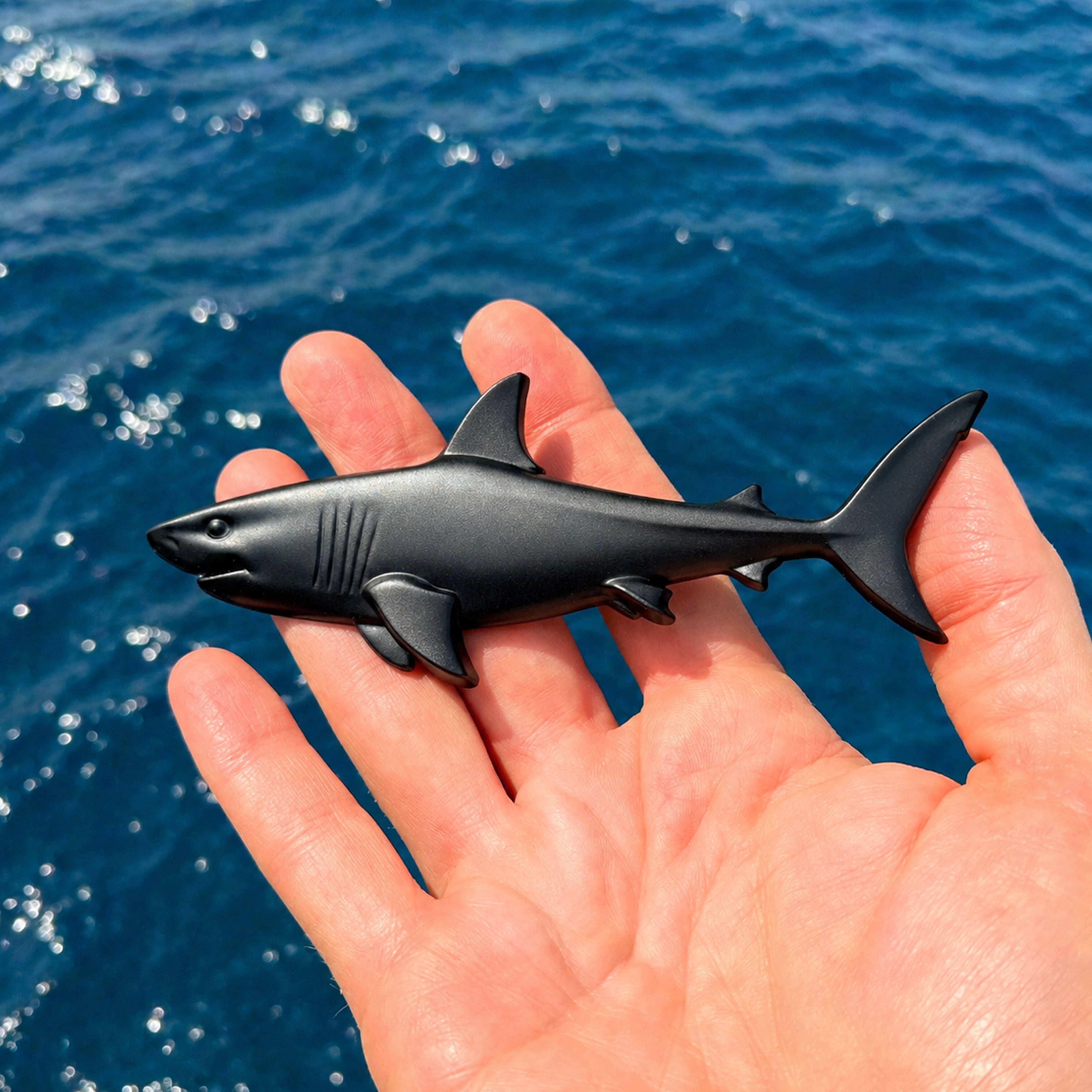 the SHARK BADGE - Grateful Fred   - Badge