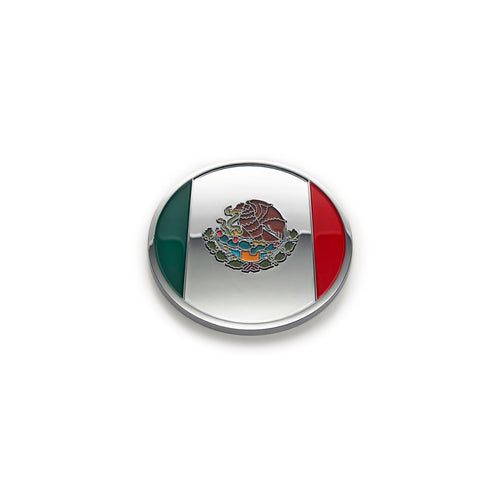 the MEXICAN FLAG BADGE