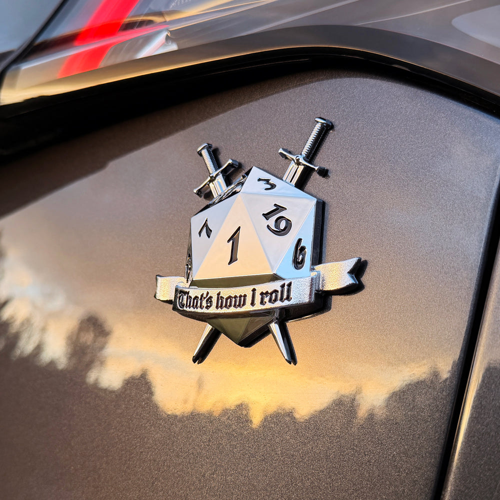 the NAT 1 Chrome Badge | Grateful Fred