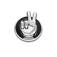 the PEACE OUT BADGE