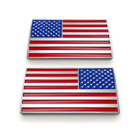 the AMERICAN FLAG BADGE BUNDLE – LEFT & RIGHT FACING - Grateful Fred   - Badge