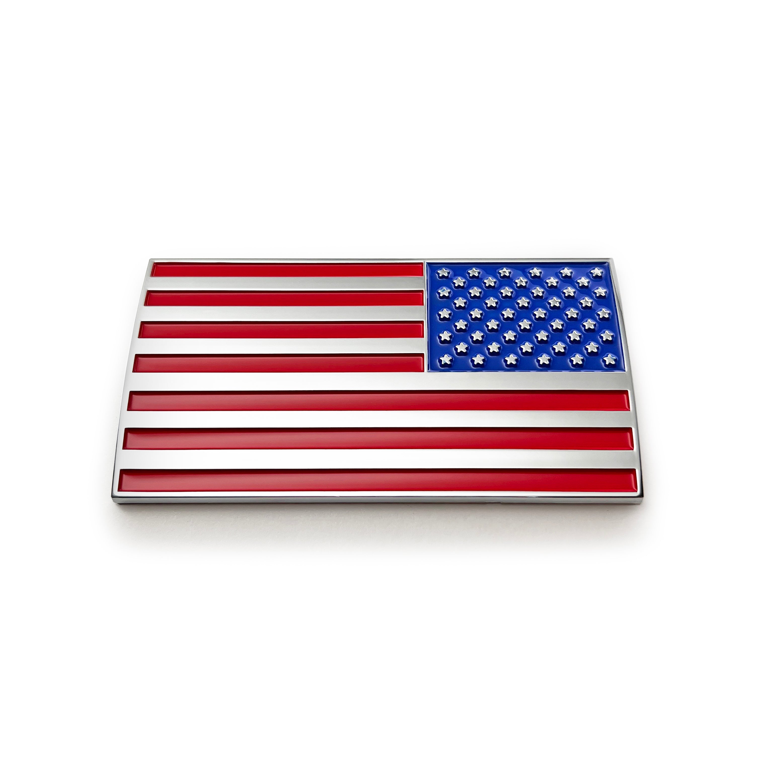 the AMERICAN FLAG BADGE - RIGHT FACING - Grateful Fred   - Badge