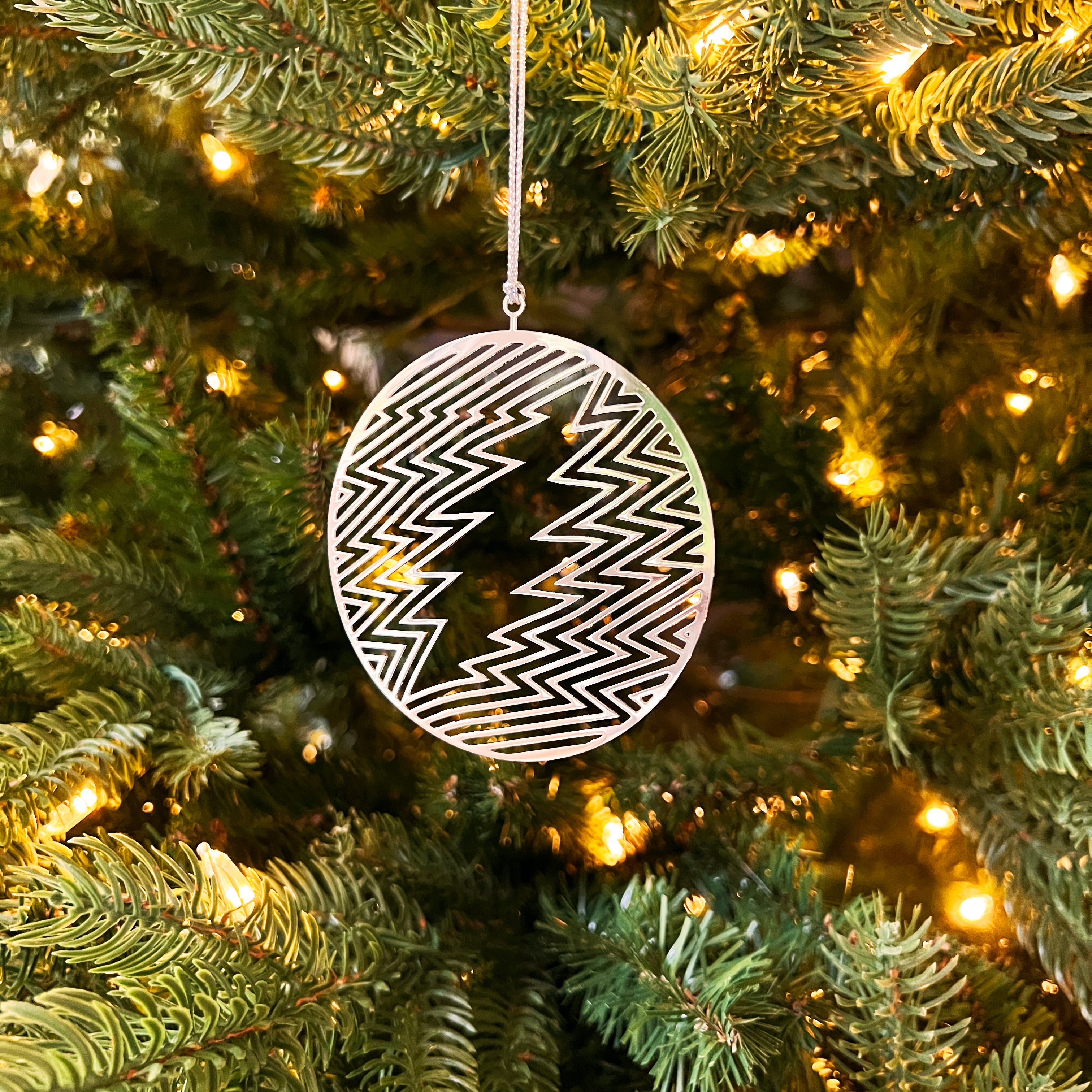 the RADIANT BOLT ORNAMENT - Grateful Fred   - Ornament