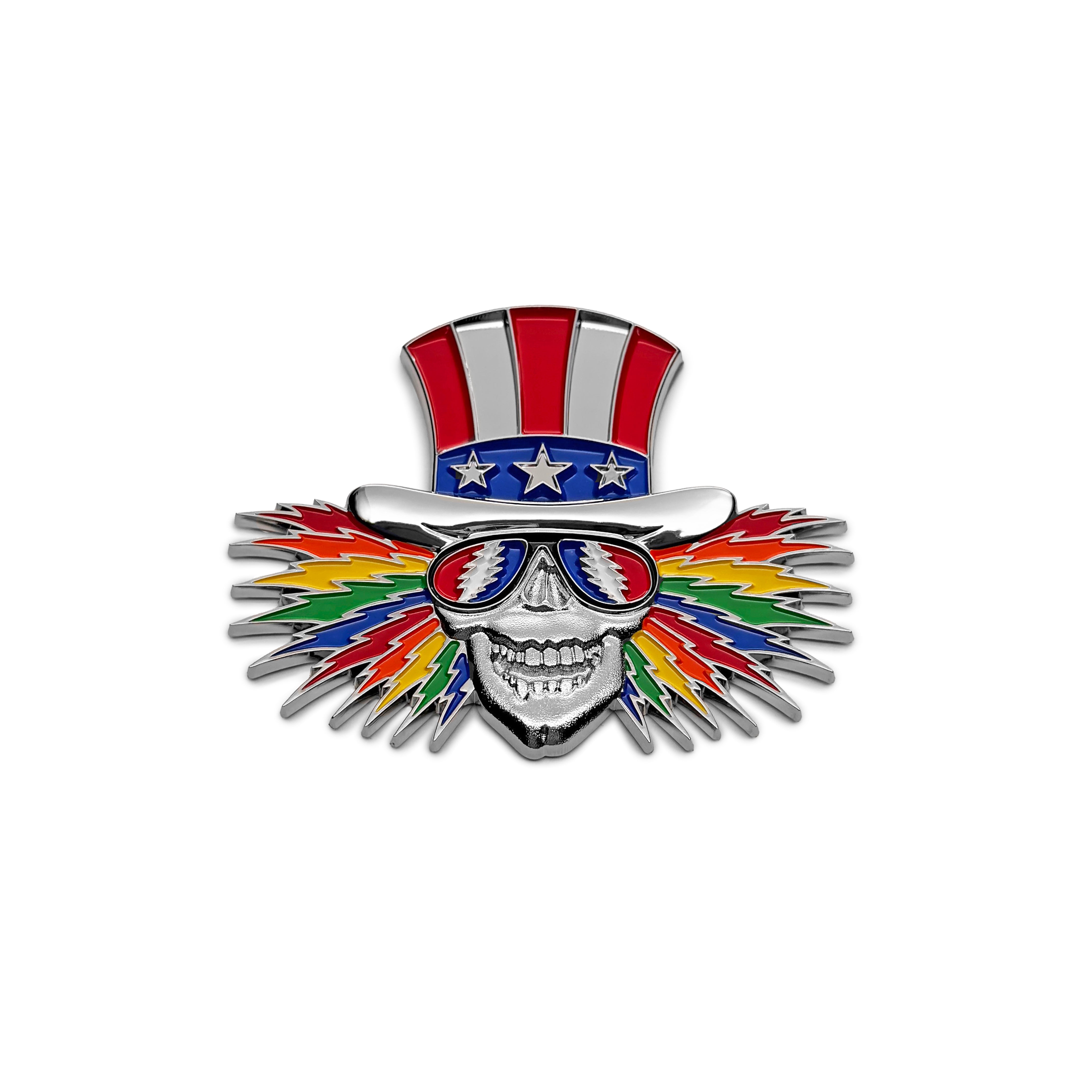 the CYCLE SAM Chrome Badge | Grateful Fred