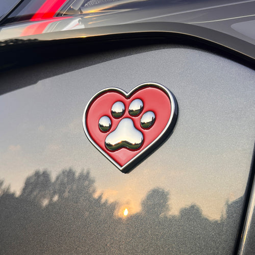 the PAW PRINT BADGE - Grateful Fred   - Badge