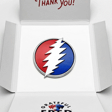 Load image into Gallery viewer, the STEALIE BOLT BADGE - Grateful Fred   - Badge
