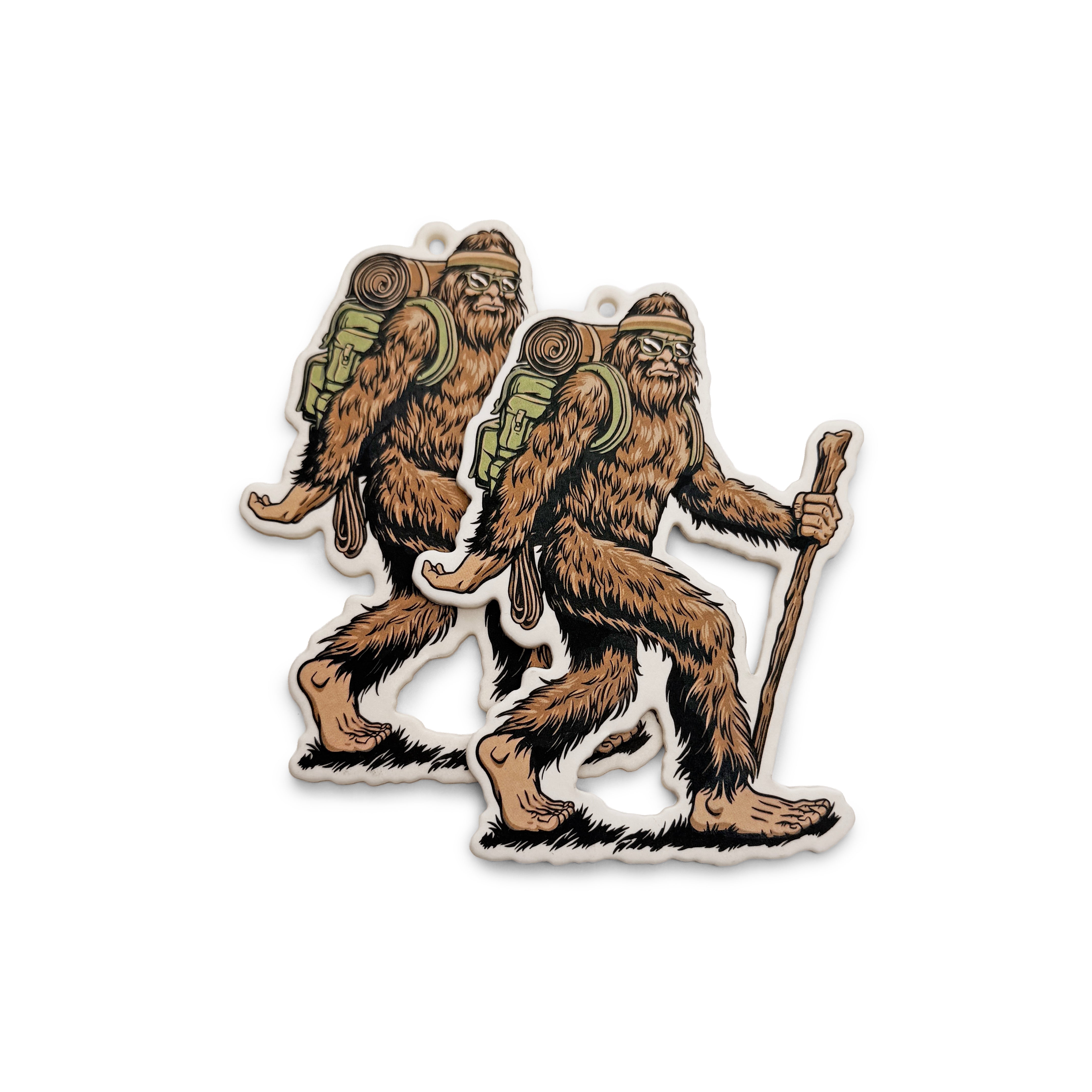 the SASQUATCH AIR FRESHENER - 2 PACK - Grateful Fred   - Air Fresheners