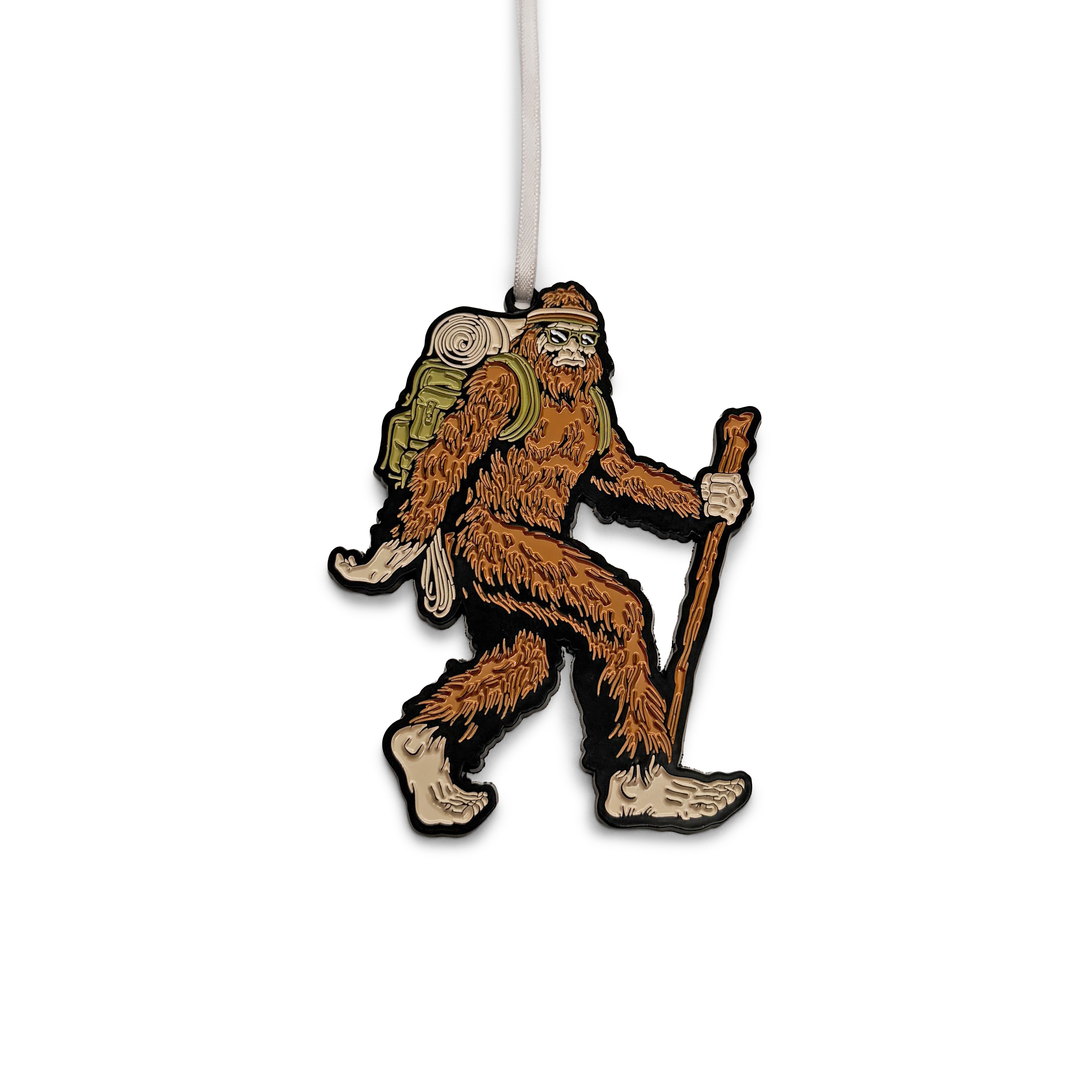 the SASQUATCH ENAMEL ORNAMENT - Grateful Fred   - Ornament
